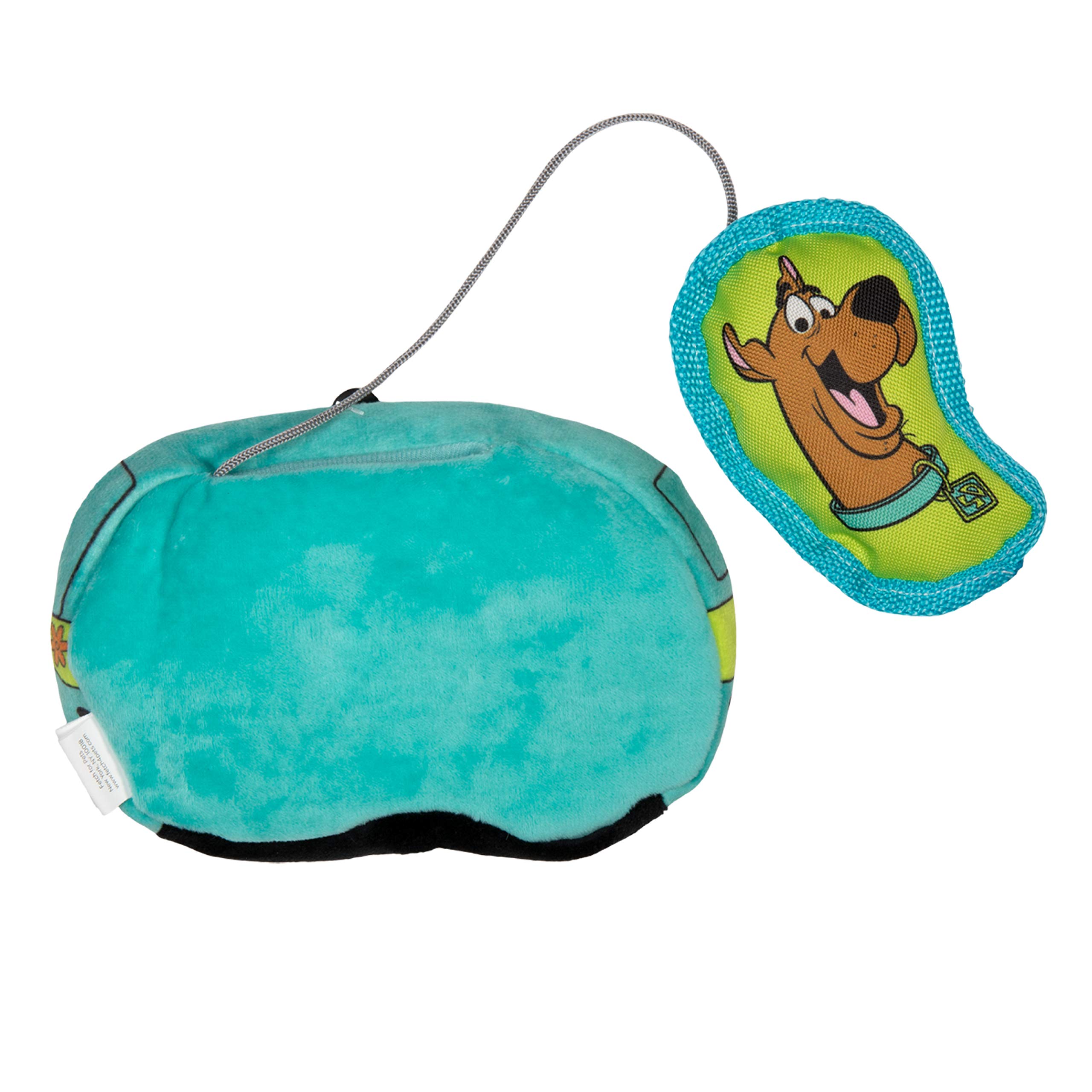 Scooby-Doo Mystery Machine Interactive Dog Toy - Hide & Seek Fabric Burrow for Small & Large Dogs - Soft, Durable & Fun in Blue, Green, Orange & Black - Perfect for Indoor Play & Mental Stimulation