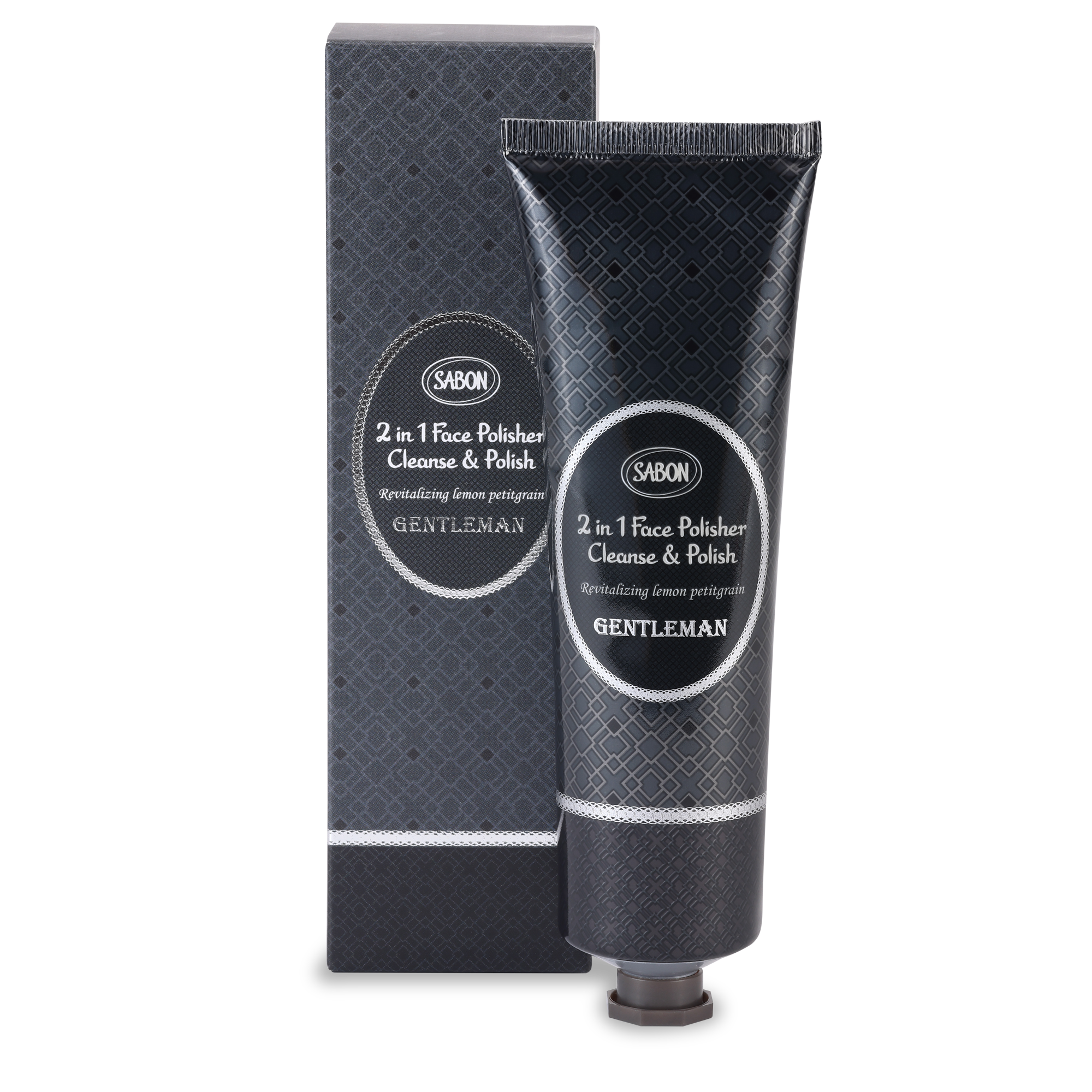 2 in 1 Men's Facial Cleanser & Exfoliator - 150mL for Daily Skincare & Grooming Routine - Perfect for Travel & Gym Essentials