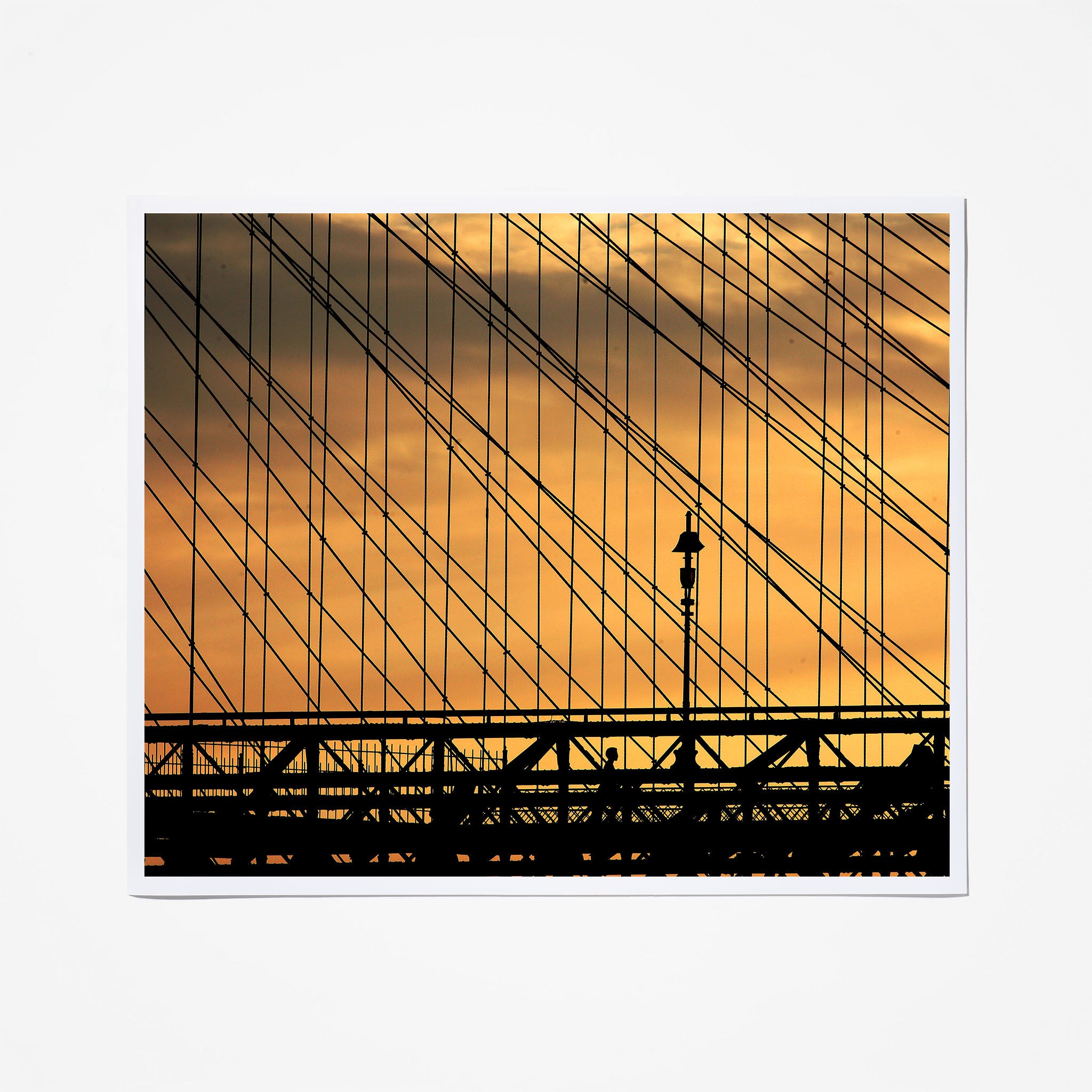 Stunning Brooklyn Bridge Sunrise Photo Print - New York City Skyline Wall Art for Home & Office Decor | Perfect for Living Rooms, Bedrooms & Gifts