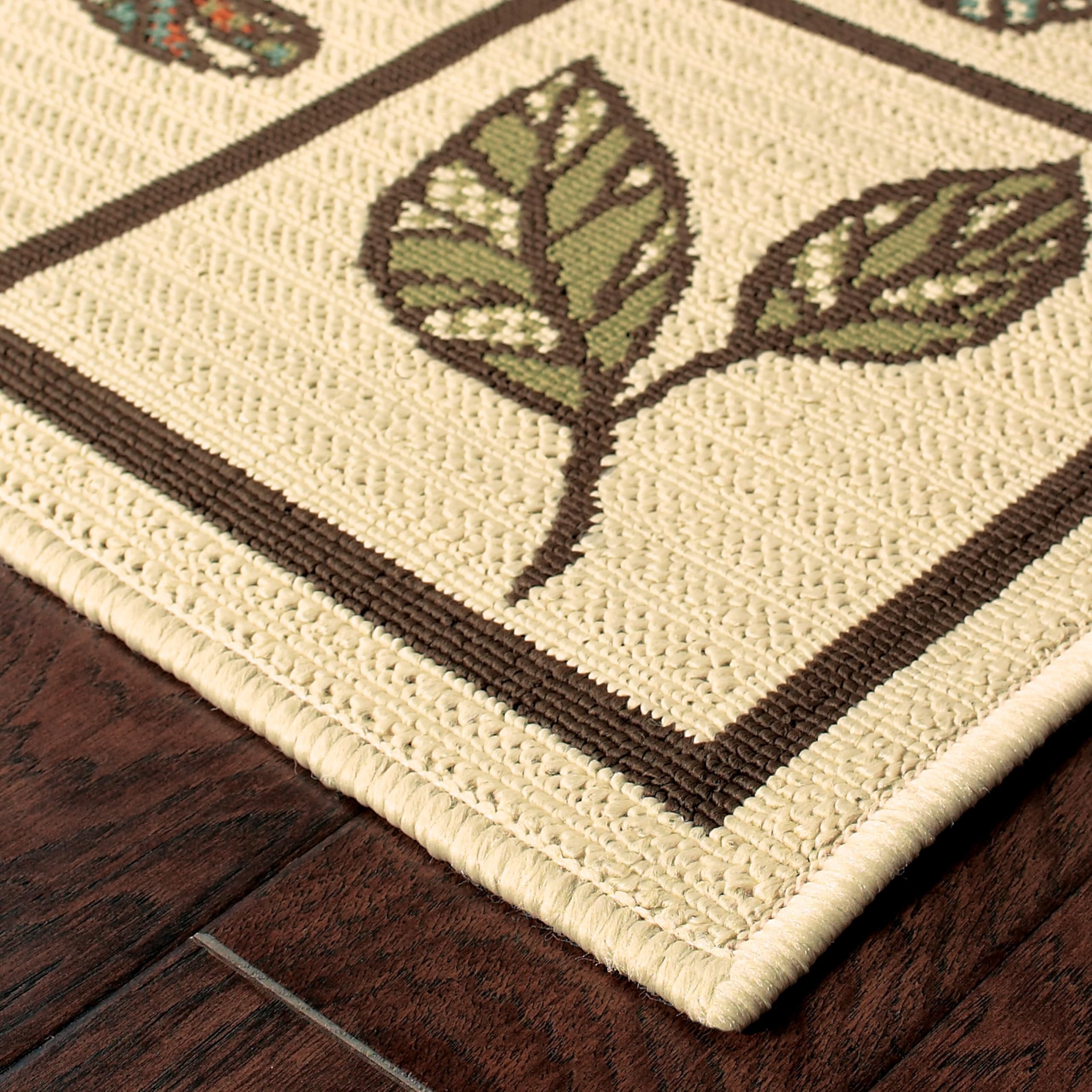 Vista Home Malta Botanical Indoor-Outdoor Area Rug 7'10