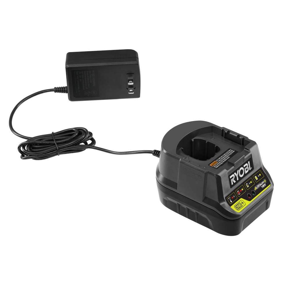 RYOBI 18V Cordless Circular Saw Kit with 4Ah Battery & Charger - 5-1/2 Inch Blade, Lightweight & Powerful for DIY Projects, Woodworking, and Home Renovations (Tool Only, No Retail Packaging)