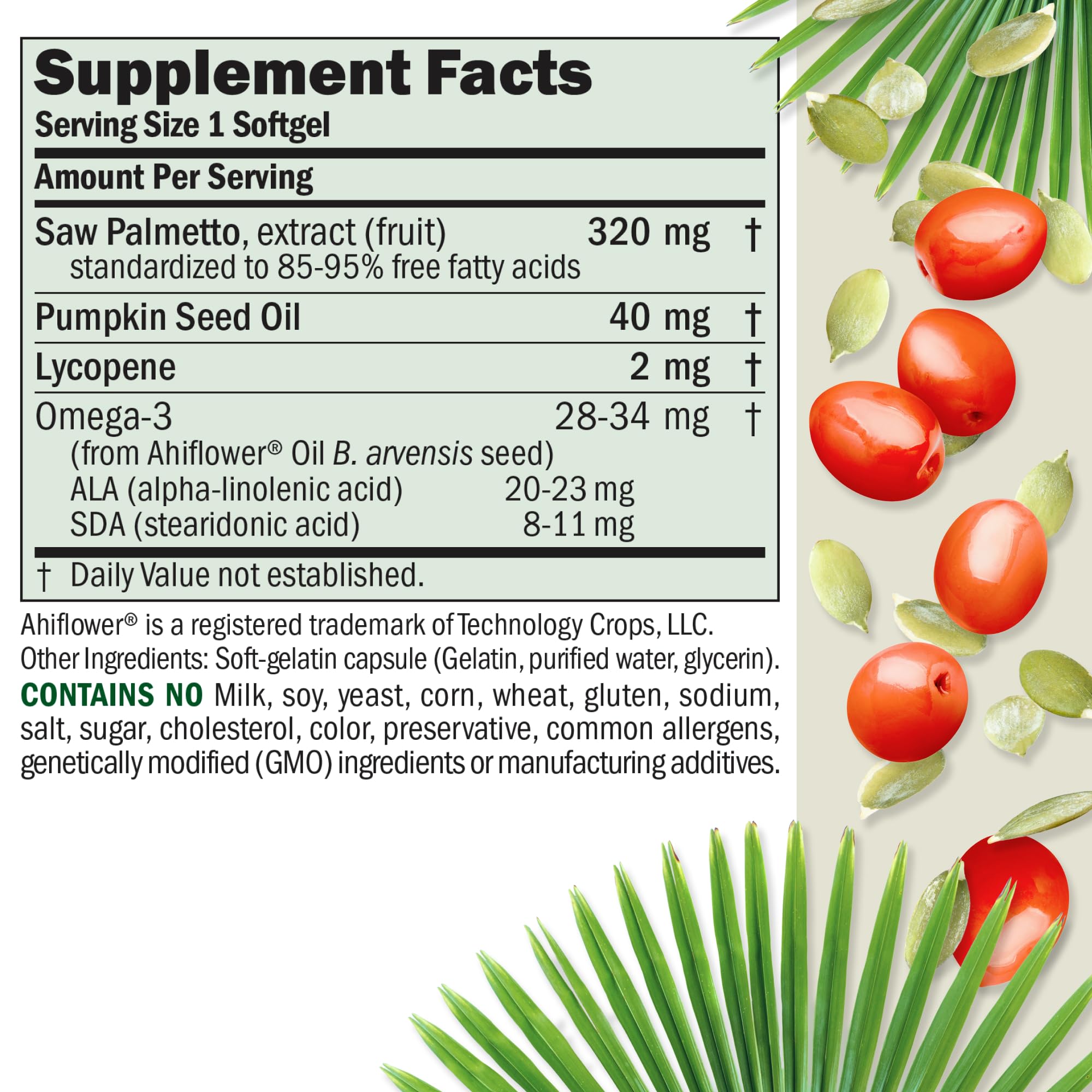 ANDREW LESSMAN Prostate Support Supplement for Men's Health - 360 Softgels with Saw Palmetto, Pumpkin Seed Oil, Lycopene & Omega-3 | Promotes Prostate, Urinary & Bladder Function | No Additives | Ideal for Active Men & Seniors Concerned About Prostate Health