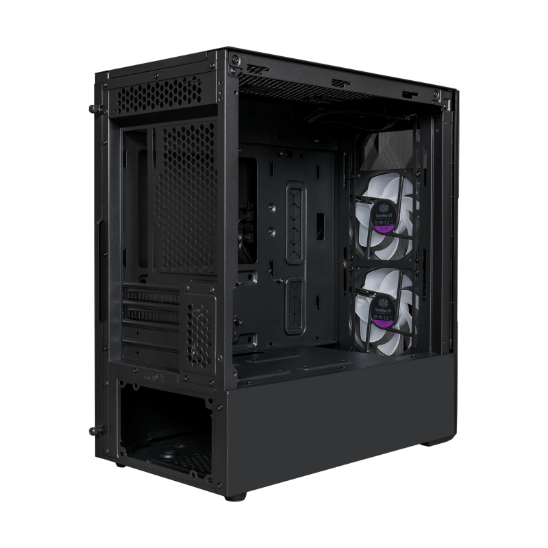 Cooler Master TD300 Mesh ARGB Mid Tower ATX PC Case - White | High Airflow Gaming Computer Case with Tempered Glass & RGB Lighting for Custom Builds | Perfect for Gaming, Streaming & Workstations