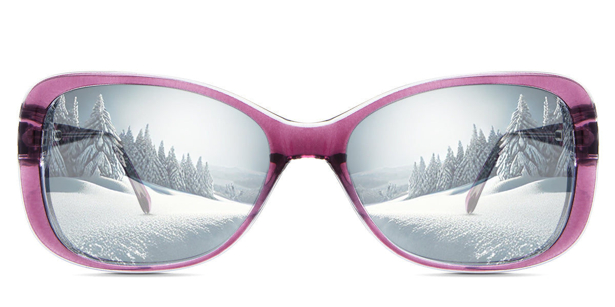 Lois Women's Prescription Tinted Glasses - Stylish & UV Protection for Reading, Driving & Outdoor Activities