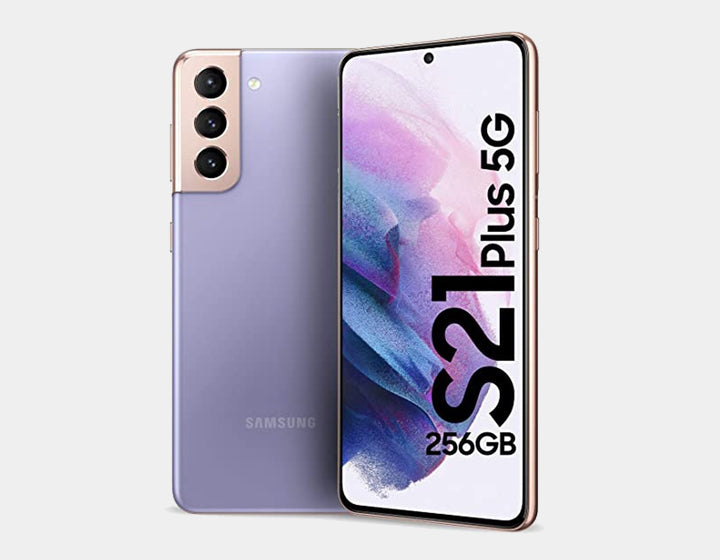 SAMSUNG Galaxy S21 Plus 5G Unlocked Smartphone - 256GB Storage, 8GB RAM, Phantom Violet (SM-G996B/DS) - Perfect for Streaming, Gaming & Work on the Go