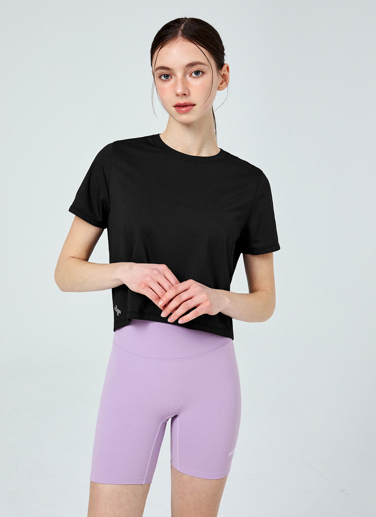 Ice Feather Light 2.0 Crop Short Sleeve T-Shirt - Women's Summer Fashion Top for Gym, Yoga & Casual Outfits