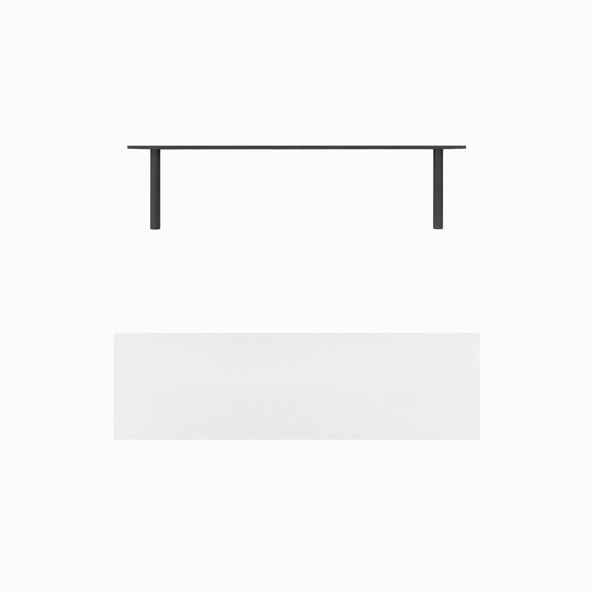 Aksel LED White Floating Shelf - Modern Wall Mounted Display Shelf for Home Decor, Kitchen, Bathroom & Living Room - Perfect for Showcasing Books, Plants & Decorative Items
