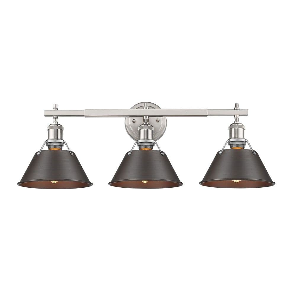 Vintage Style 3-Light Vanity Light - 10
