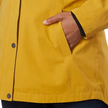 Pendleton Women's Carmel Waterproof Breathable Rain Jacket - Seam Sealed Trail Coat for Hiking & Outdoor Activities, GoldenRod (XS) - Perfect for Rainy Day Adventures & Nature Walks
