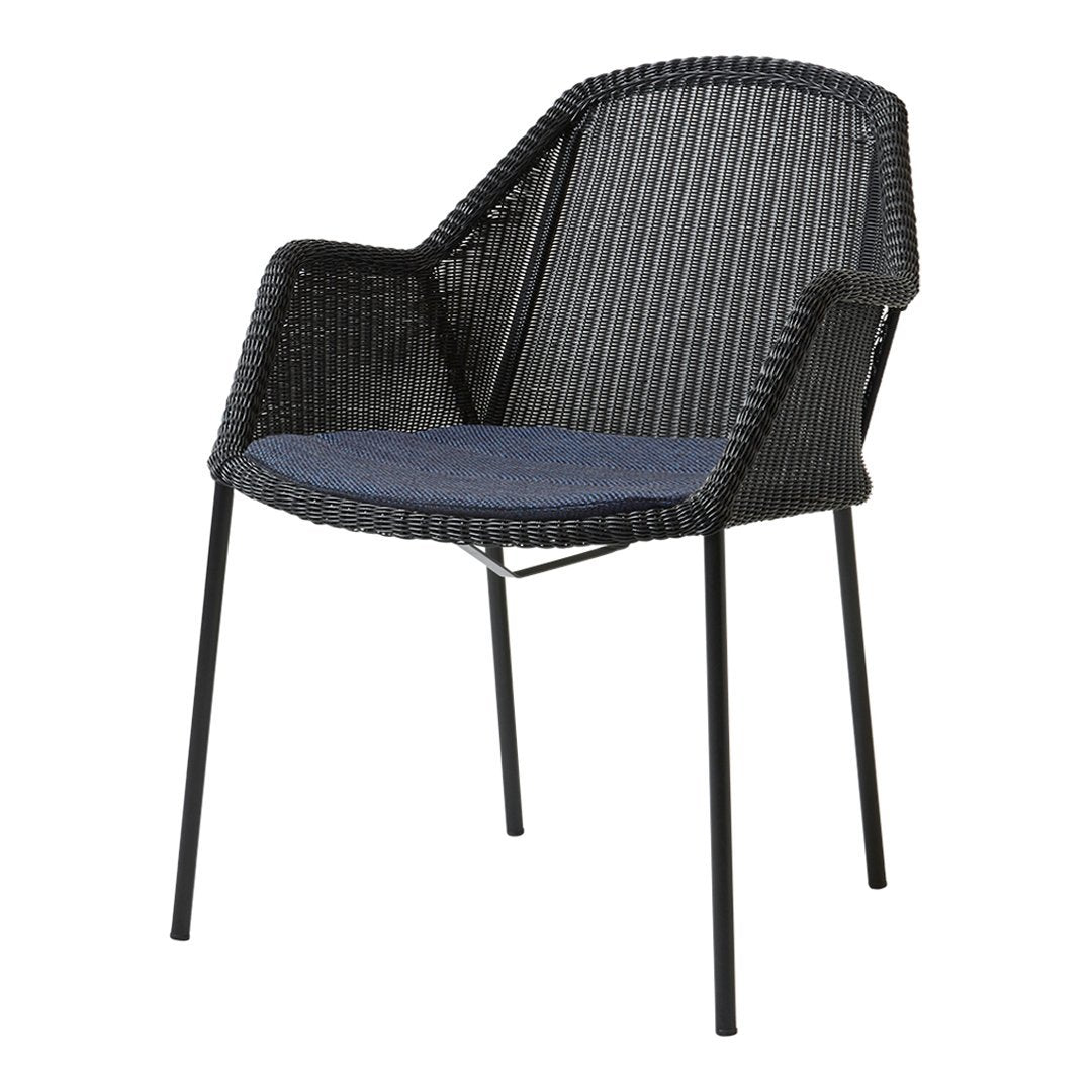 Breeze Outdoor Dining Chair - 4 Legs Patio Furniture for Garden, Backyard, and Poolside Relaxation