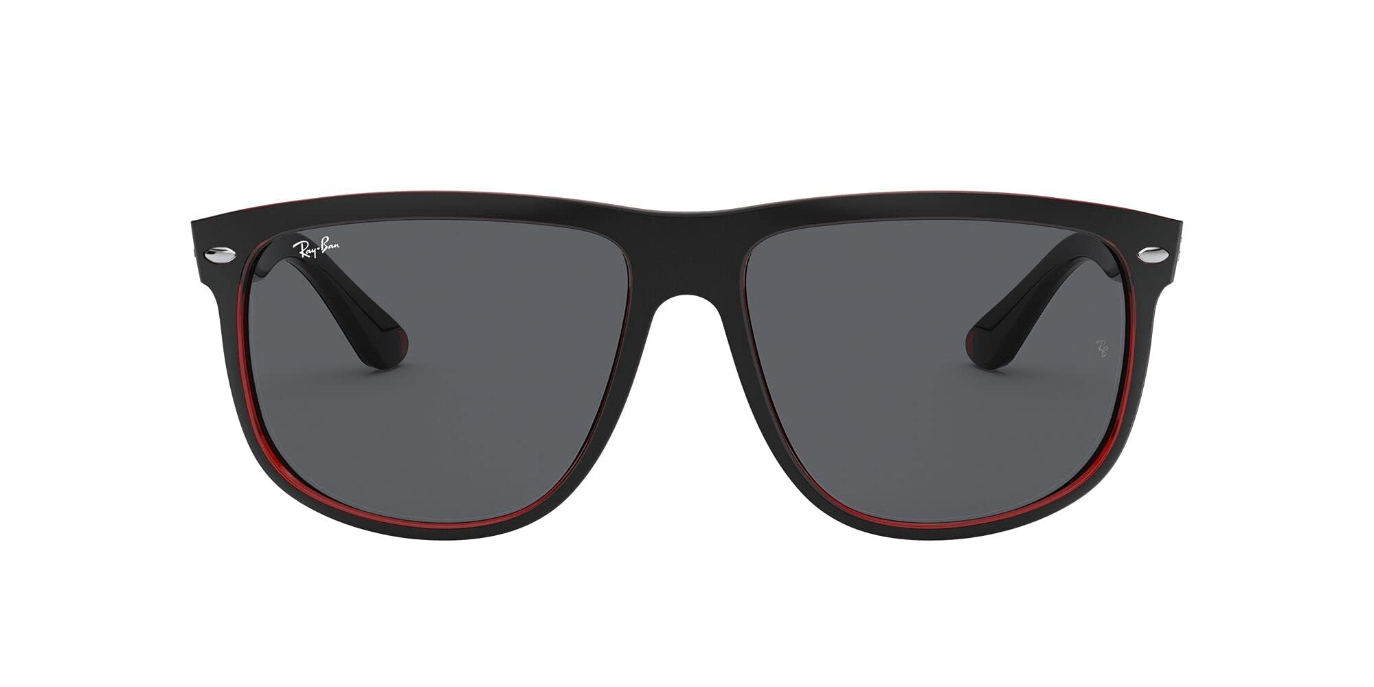 Ray-Ban RB4147 Classic Boyfriend Square Sunglasses for Women - UV Protection, Polarized Lenses, Lightweight Frame - Perfect for Driving, Beach & Outdoor Activities