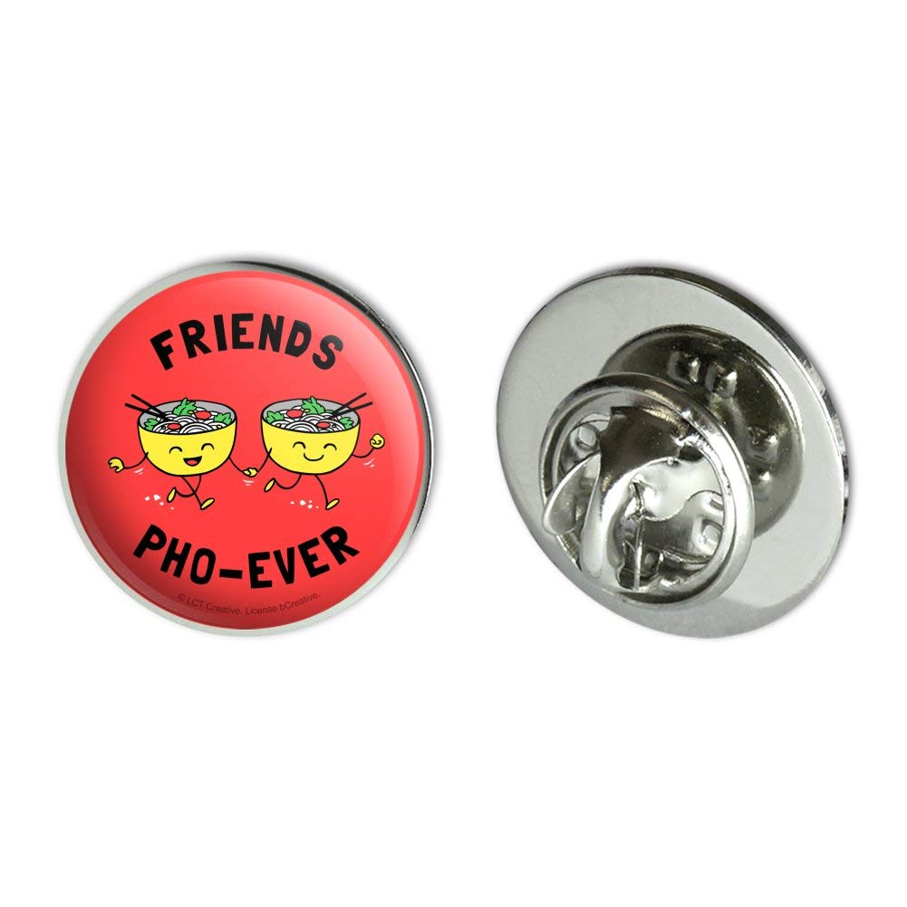 Friends Pho-Ever Forever Noodle Soup Funny Humor Metal 0.75