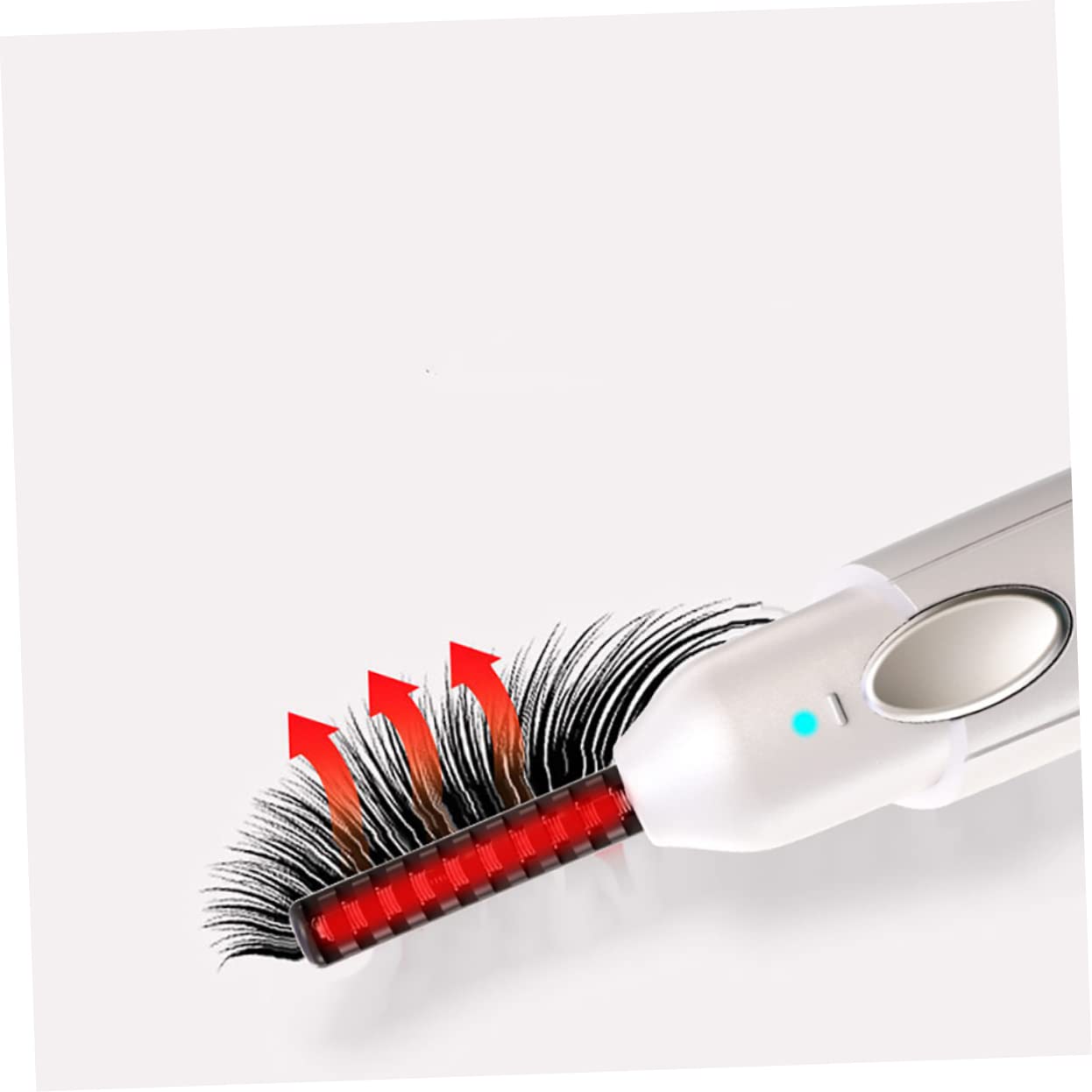 Minkissy Electric Eyelash Curler - USB Rechargeable Portable Lash Curling Tool for Perfect Eye Makeup | Great for Travel, Home & Professional Use