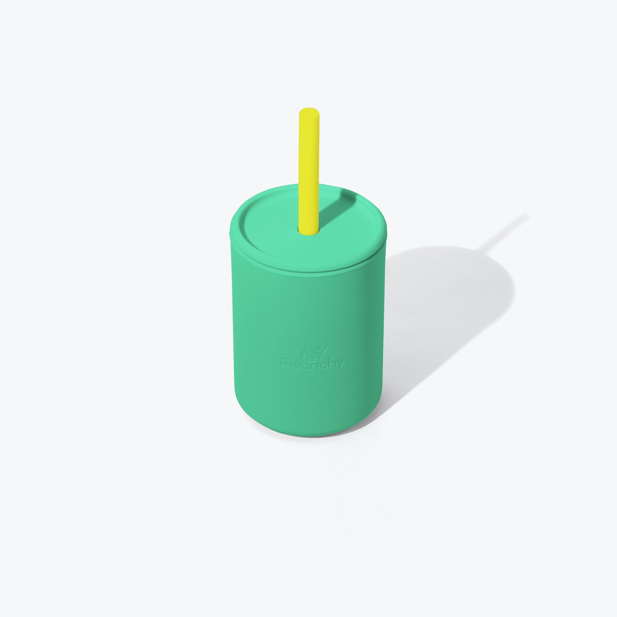 Avanchy La Petite Mini Silicone Baby Cup 5oz - BPA-Free, Eco-Friendly, Soft & Spill-Proof - Perfect for Infants, Toddlers & Travel - Green