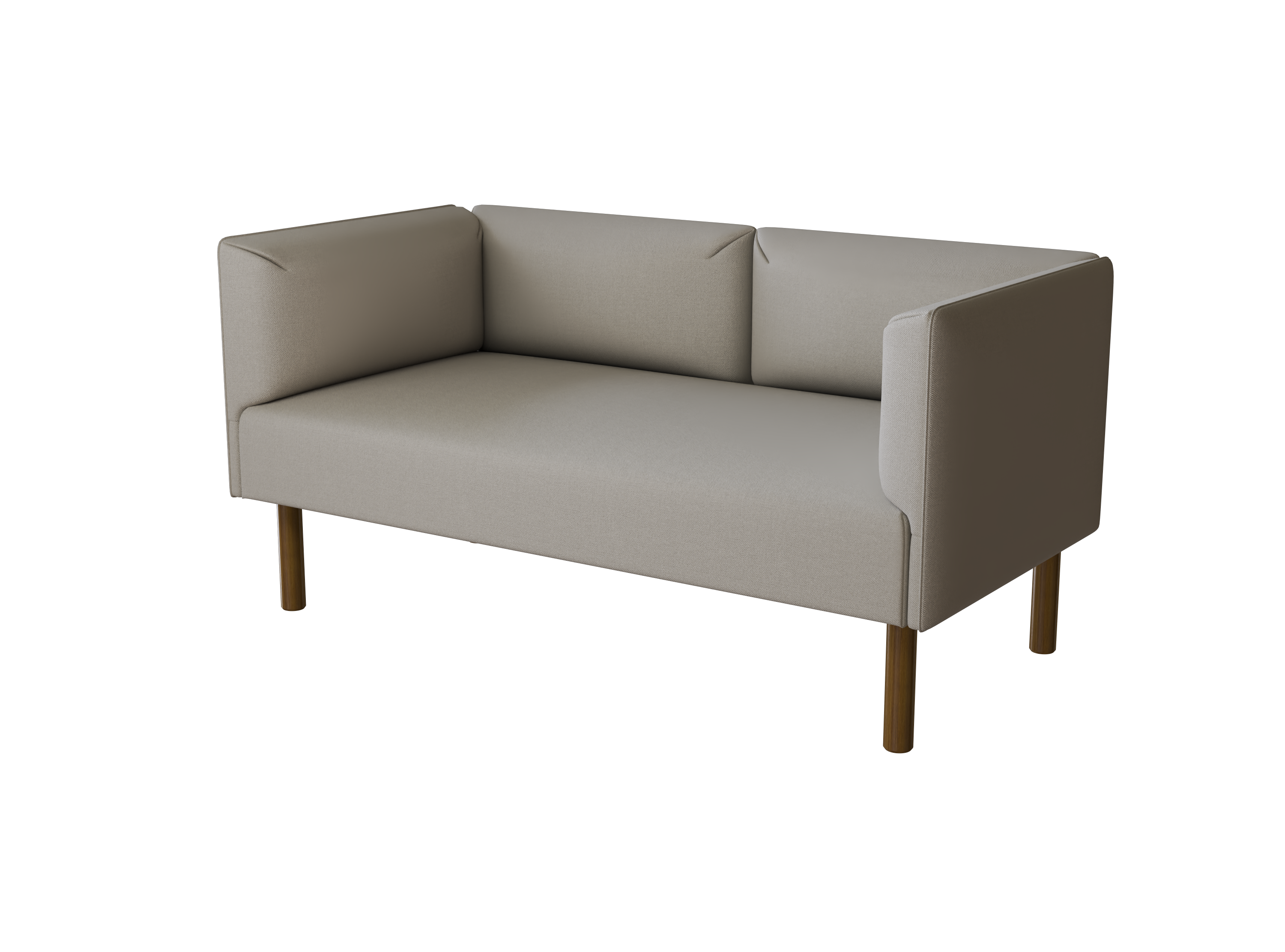 Lillehem 2-Seat Modular Sofa Cover - Stretchable Furniture Protector for Living Room, Bedroom, Office - Perfect for Pets, Kids & Daily Use