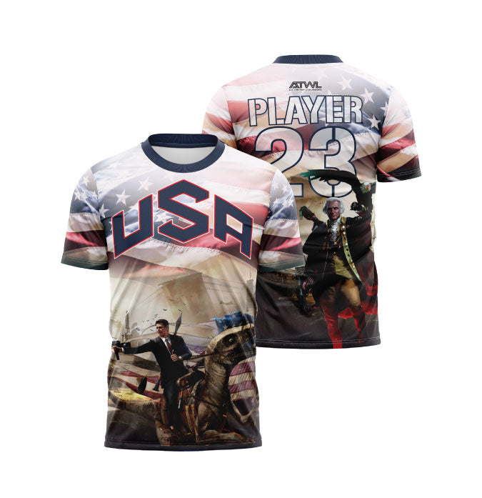 Presidents Full Dye Sublimated Basketball Jersey - Custom Team Uniform for NBA, Streetball & Fan Gear - Perfect for Games, Tournaments & Sports Events