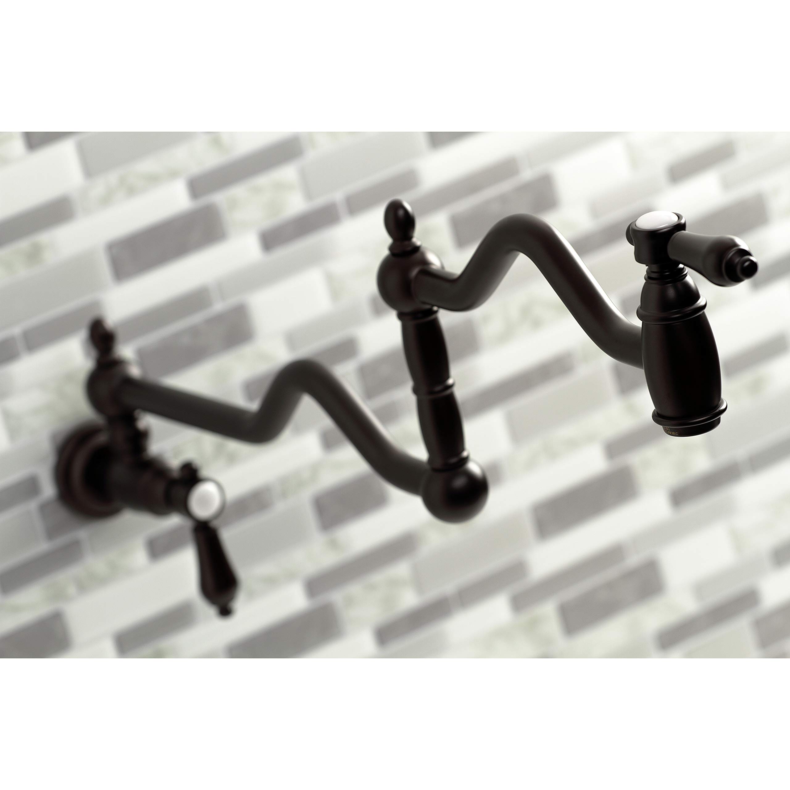 Kingston Brass KS2105BAL Oil Rubbed Bronze Heirloom Pot Filler Faucet - 24.13