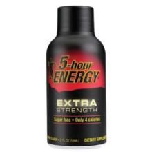 5 Hour Energy Extra Strength Energy Shot, 2 Fl Oz (48 Count Case) - Boost Focus & Stamina for Workouts, Late Nights & Long Drives