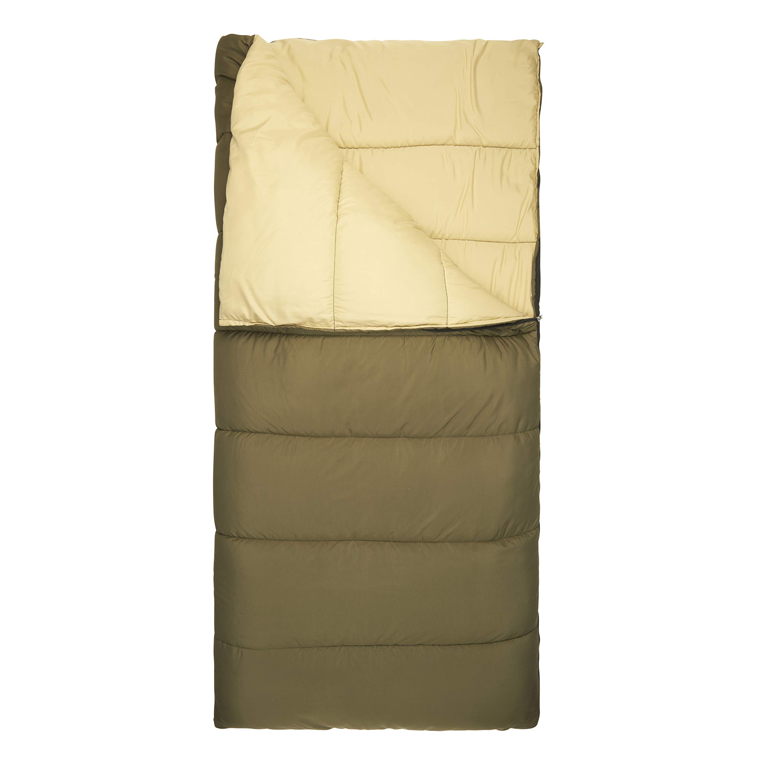 Slumberjack Middle Fork Sleeping Bag for Adults - Lightweight & Durable, Made in USA with Stuff Sack - Perfect for Camping, Hiking & Backpacking Adventures