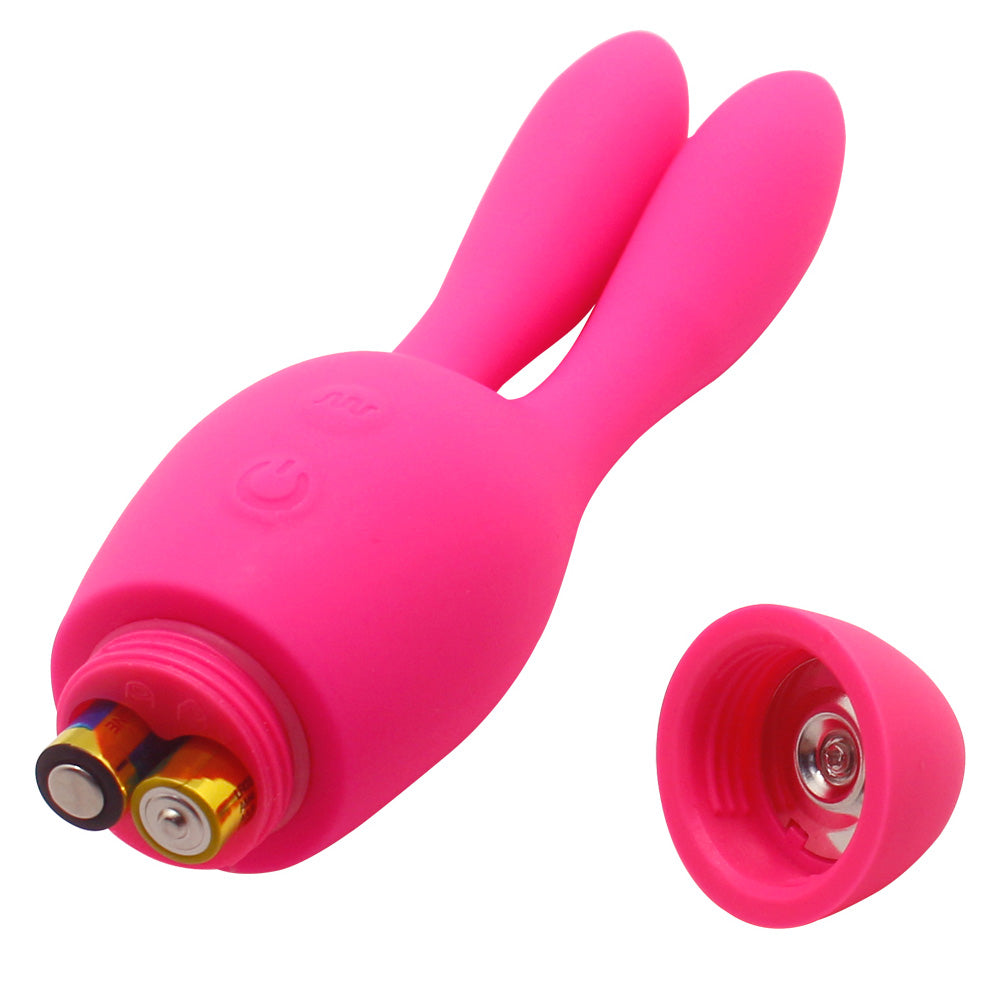 Premium Silicone Dual Tip Vibrator - Dream Bunny for Women, G-Spot & Clitoral Stimulation | Waterproof, Rechargeable Adult Toy for Couples & Solo Play | Perfect for Romantic Nights & Self-Care Moments