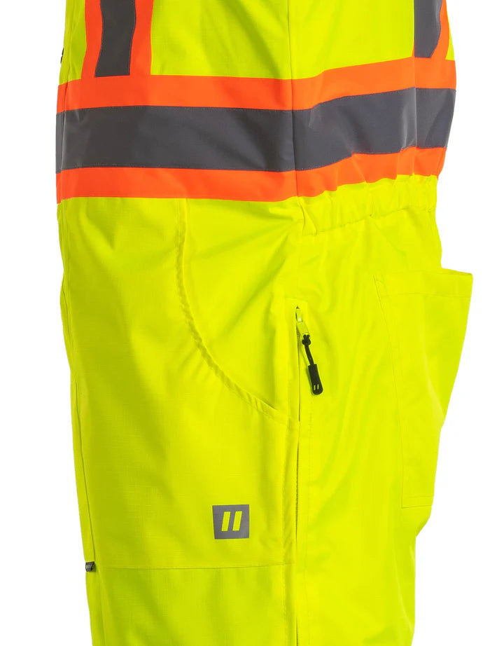 Forcefield Hi-Vis Winter Safety Overalls EN835R - High Visibility Workwear for Cold Weather Construction & Outdoor Jobs