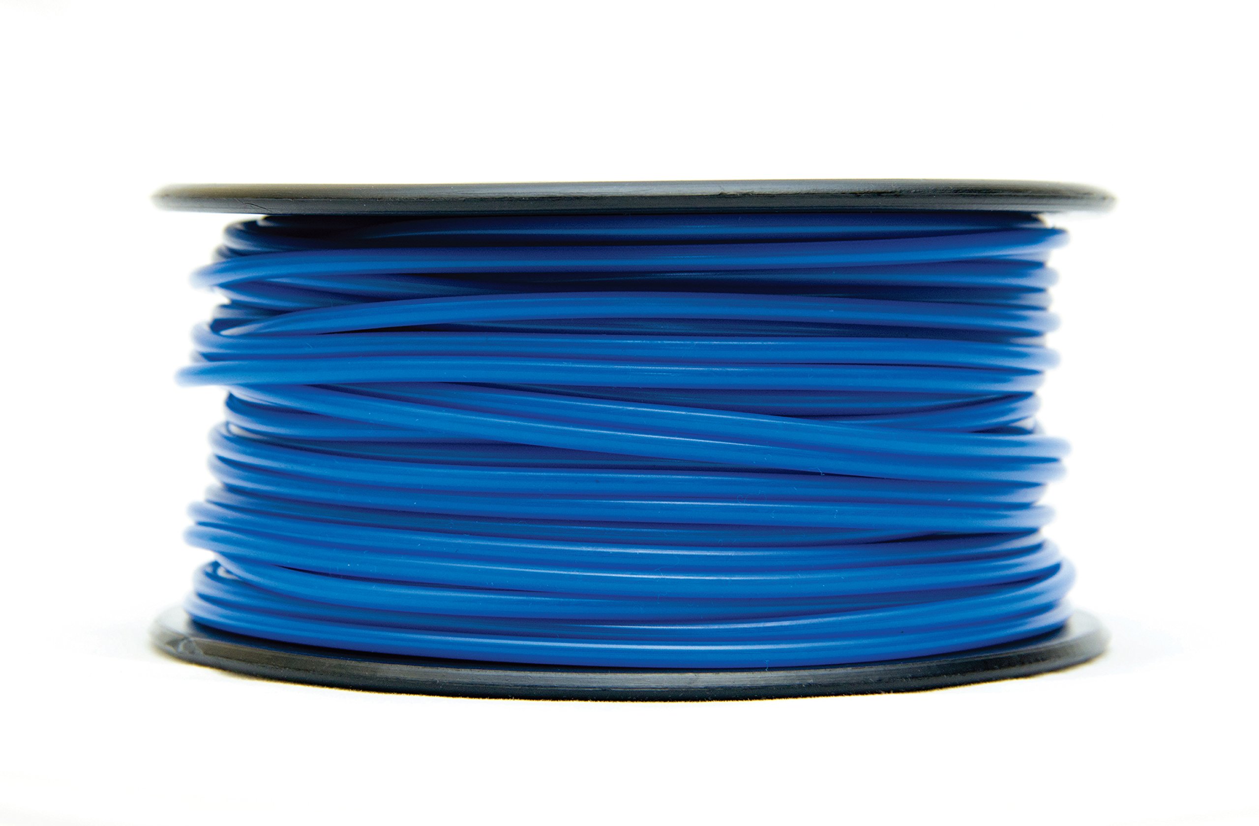 MG Chemicals PLA 3D Printer Filament - 3.0mm Diameter, 0.25kg (0.5lb) Spool - Vibrant Blue Filament for Smooth 3D Printing | Perfect for DIY Projects, Prototyping & Creative Models