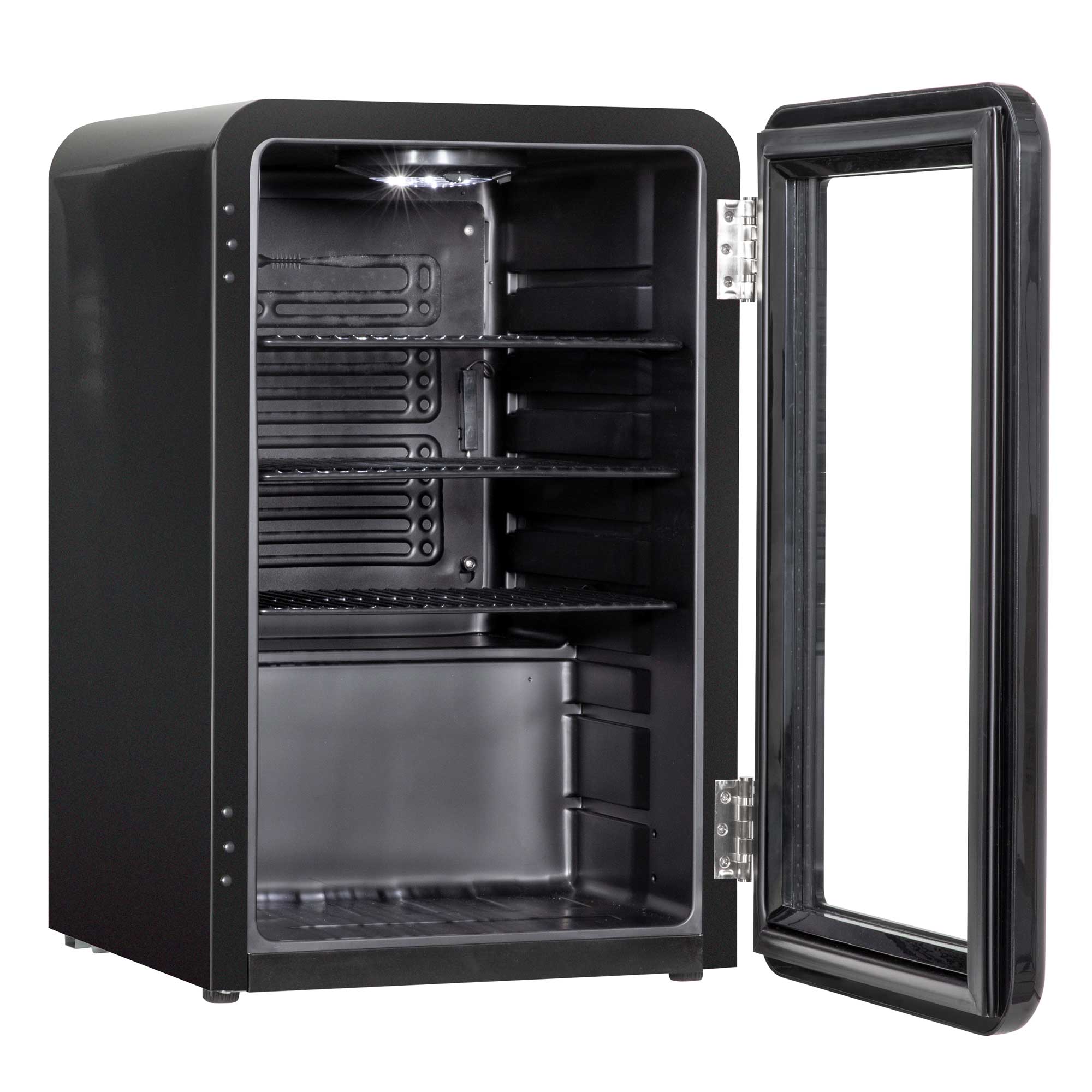Retro Style 70L Under Counter Beverage Cooler - Black Baridi DH222 for Beer, Wine & Drinks | Perfect for Home Bars, Kitchens & Entertainment Spaces