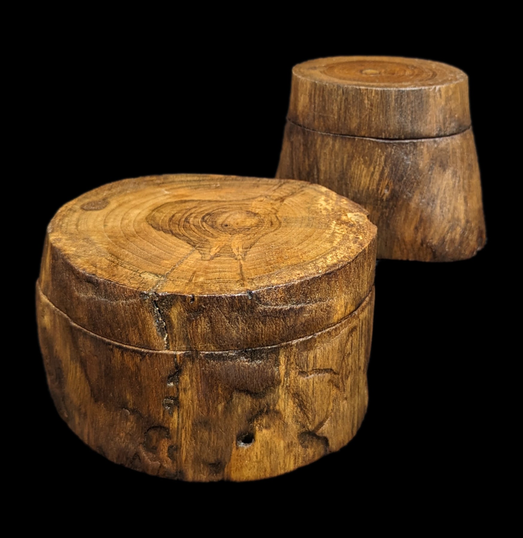 Natural Wood Trunk Box - Rustic Storage Chest for Home Decor, Jewelry & Keepsakes | Perfect for Living Room, Bedroom & Wedding Decor