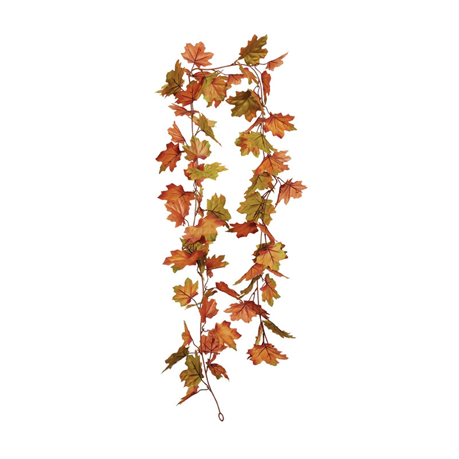 iHHAPY Artificial Rattan Leaf Wall Hanging - Fall Maple & Christmas Home Decor for Festival Party, Wedding, Thanksgiving & Seasonal Decoration