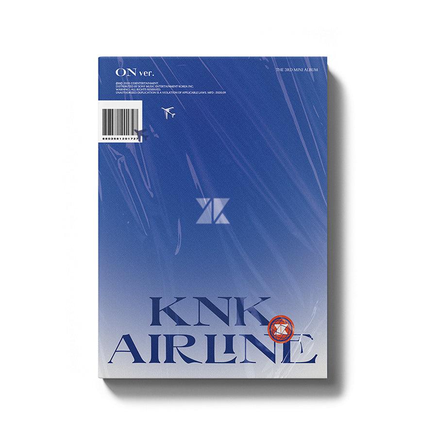 KNK 3RD MINI ALBUM 'AIRLINE' + POSTER - K-Pop Music CD with Exclusive Poster - Perfect for K-Pop Fans and Collectors