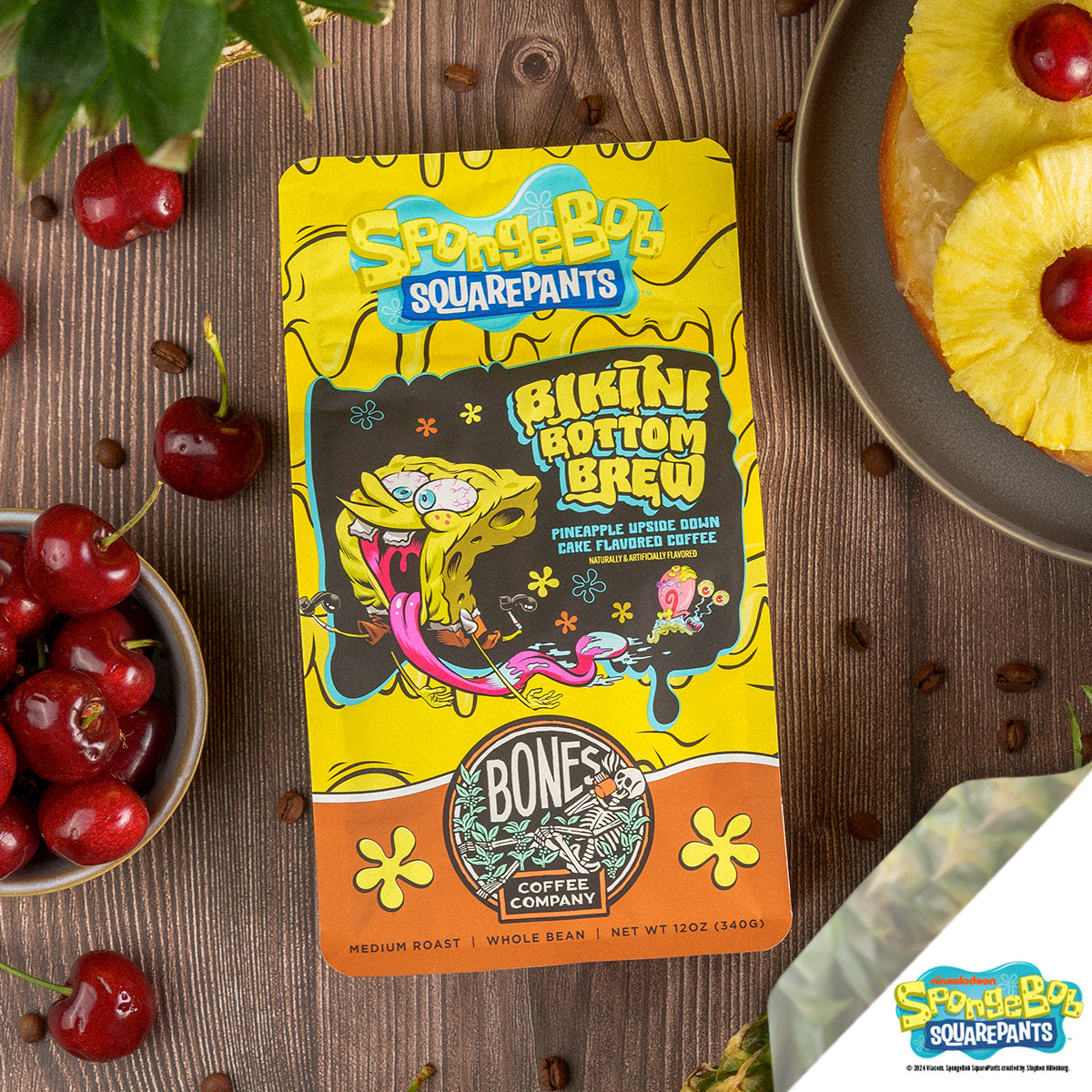 Bikini Bottom Brew - Premium Coffee Blend 12oz | Perfect for Home Brewing, Office & Gifts