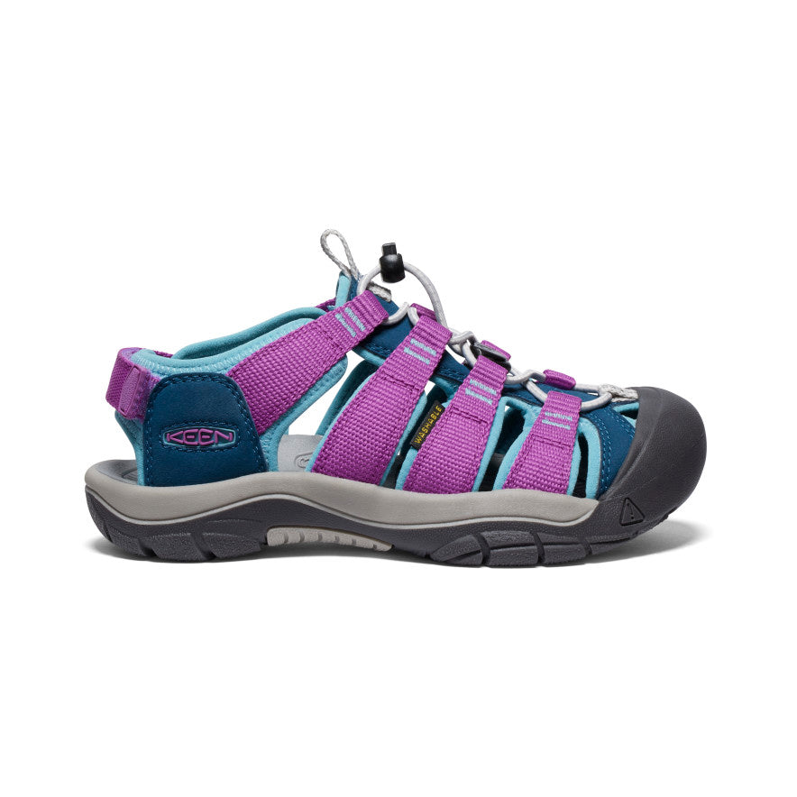 Newport Boundless Sandal for Big Kids - Comfortable Legion Blue/Willowherb Water Shoes | Perfect for Beach, Pool, and Outdoor Adventures