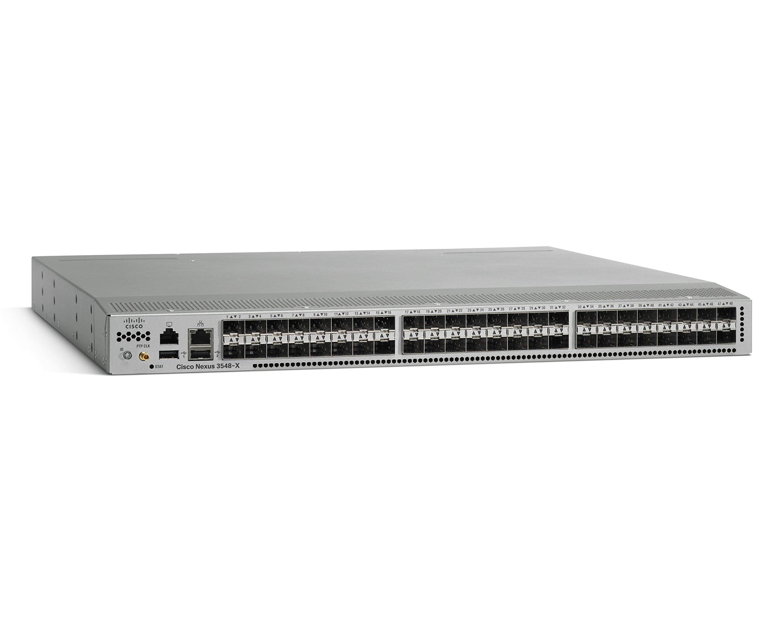 Refurbished Cisco Nexus 3548-X 48-Port SFP+ Switch (N3K-C3548P-10GX) - 10G Ethernet Data Center & Enterprise Network Solution for High-Speed Connectivity