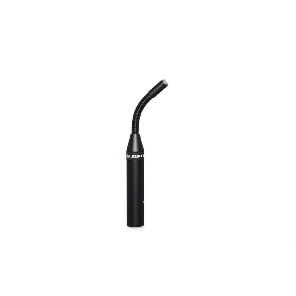 Lewitt GN15X Single-Bend Gooseneck Microphone Stand - 30cm Flexible Boom Arm for Conference, Podcast & Studio Recording - Perfect for Zoom Calls, Live Streaming & Professional Audio Setups