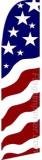 USA New Glory Swooper Flag - Patriotic American Outdoor Decoration for Parades, Sporting Events & Home Display