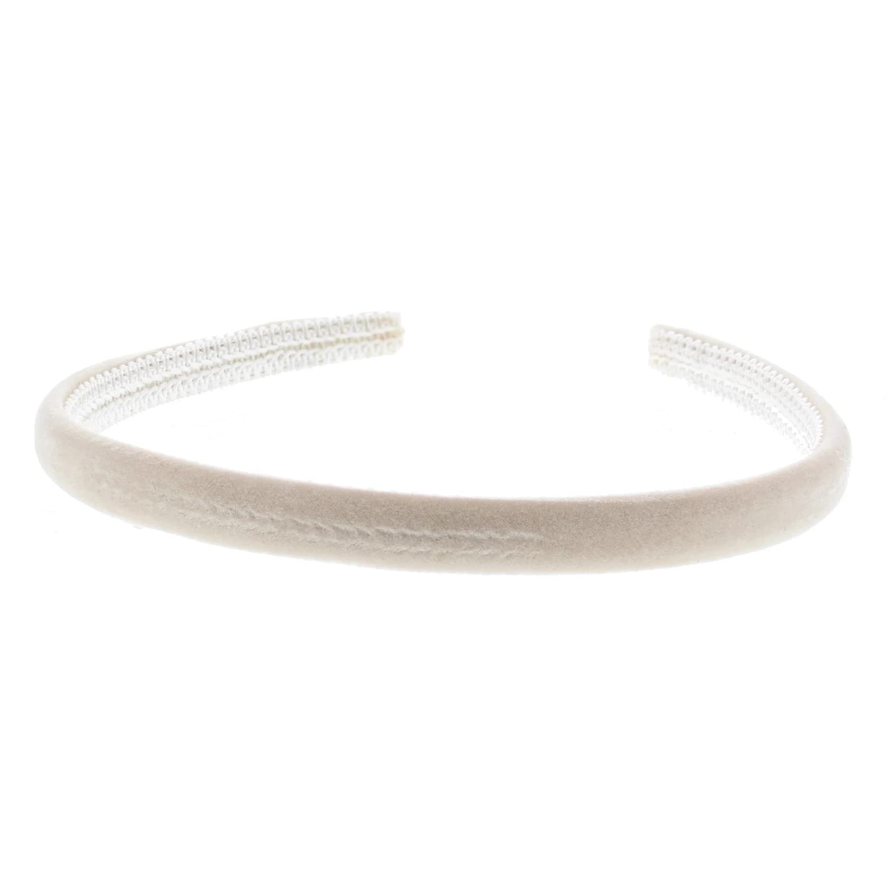 Topkids 6-Piece Thin Velvet Hair Bands Set - 1cm/0.4