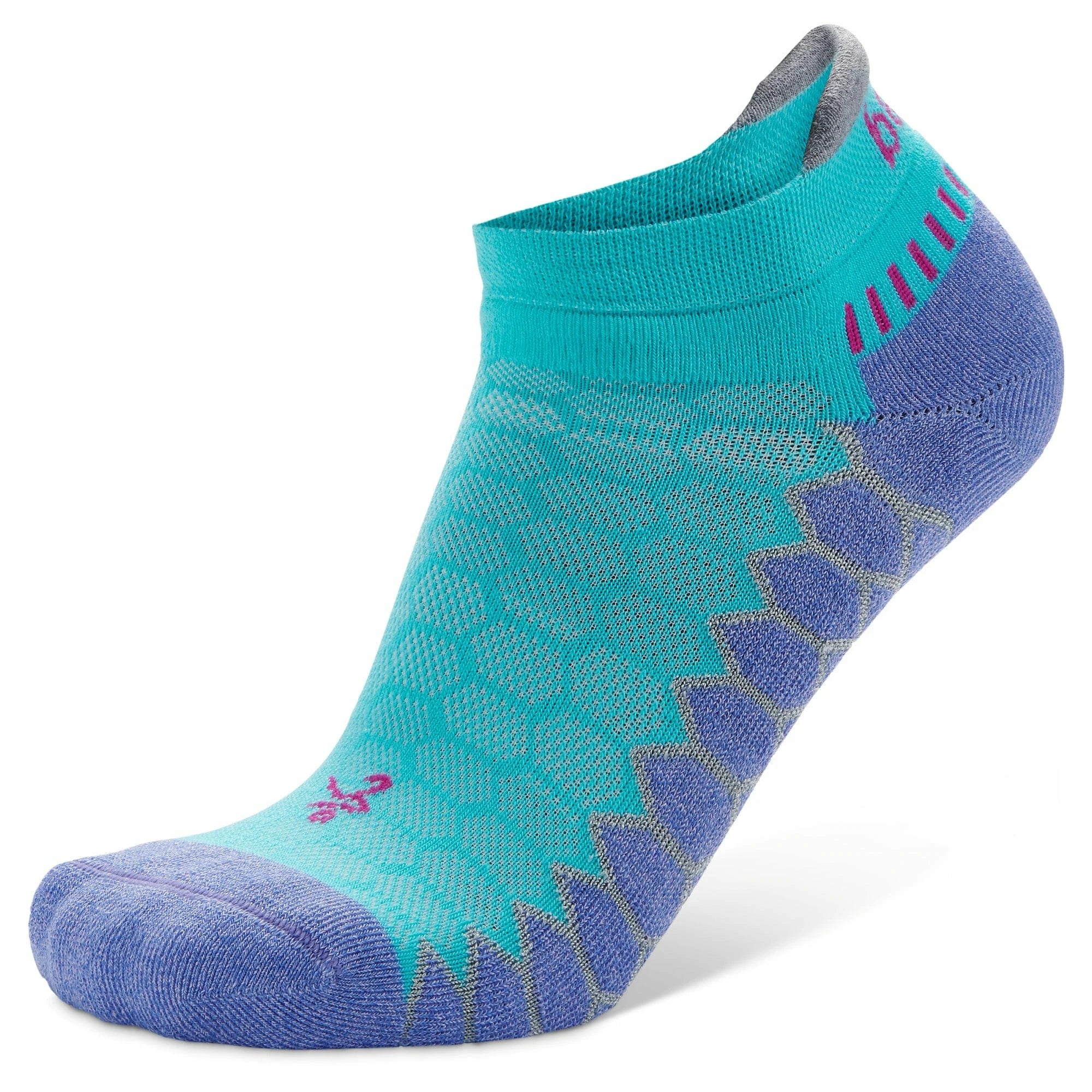 Balega Silver No Show Socks - Ultra Lightweight & Breathable Running Socks for Men & Women - Moisture Wicking & Cushioned for All-Day Comfort - Perfect for Jogging, Gym Workouts & Daily Wear