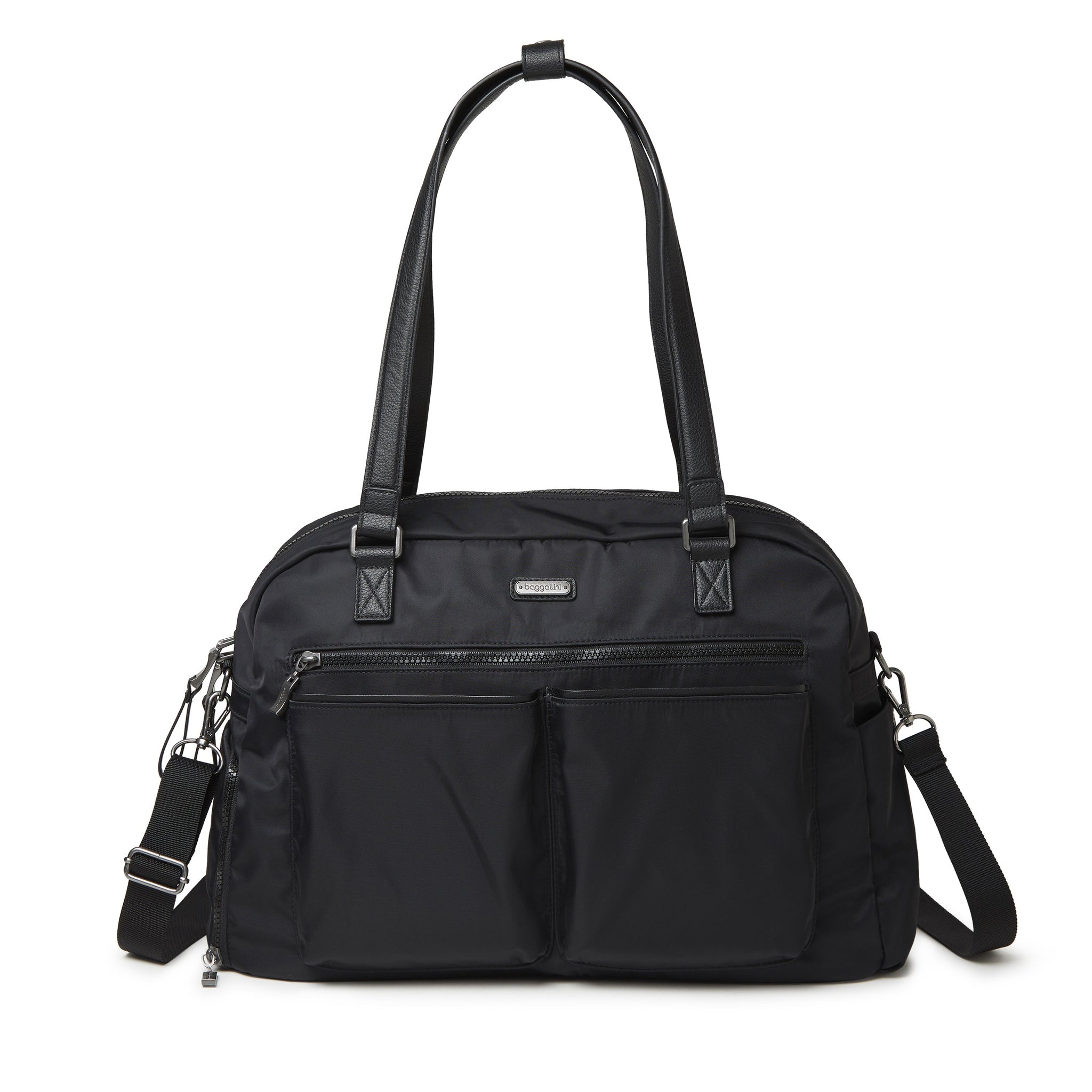 Baggallini Manhattan Fifth Avenue Weekender Bag - Stylish & Spacious Travel Tote for Women - Perfect for Weekend Getaways, Gym, Work & Overnight Trips