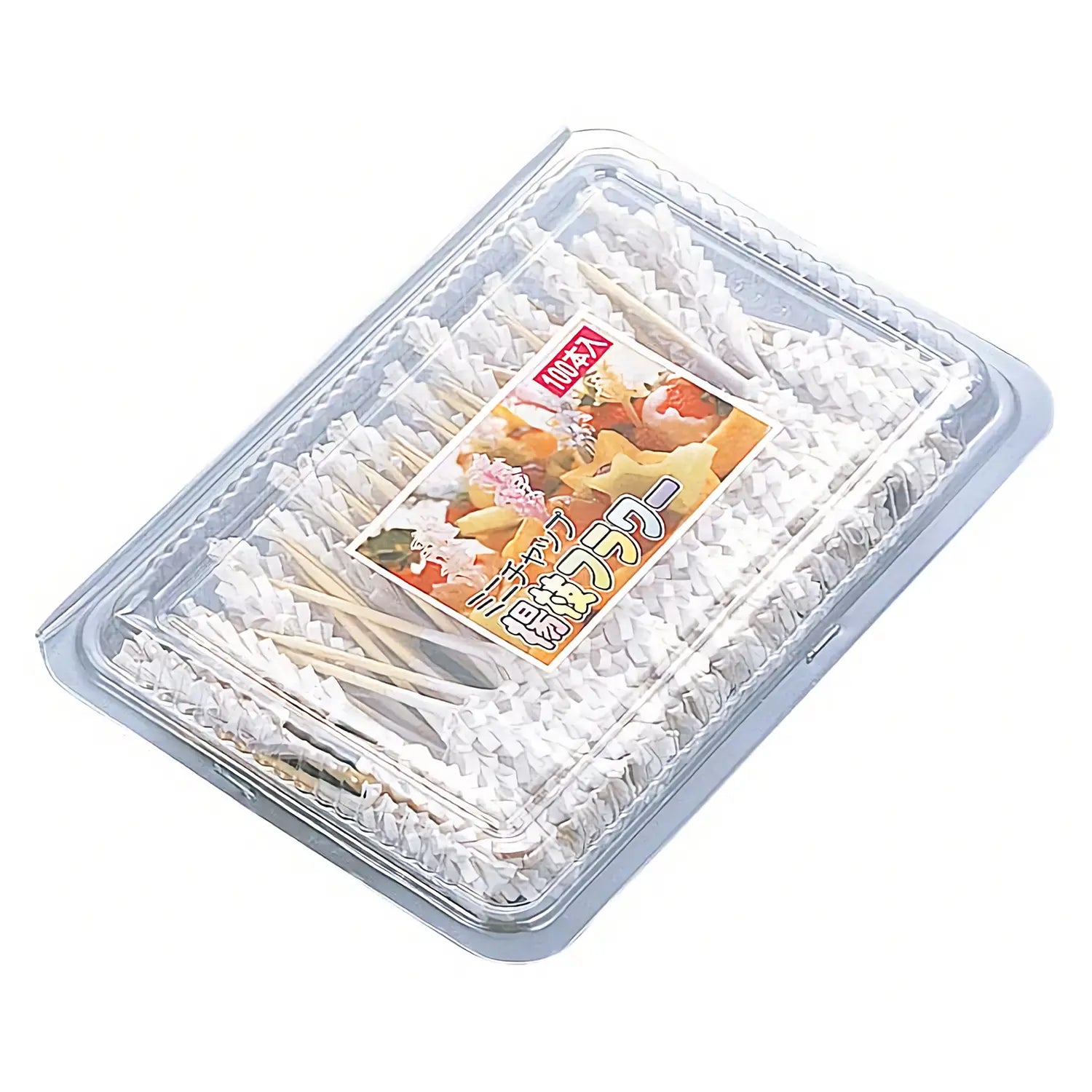 EBM Wooden Food Picks - 100 Pack | Eco-Friendly Appetizer Skewers for Cheese, Fruit, and Party Snacks | Perfect for Charcuterie Boards, Cocktail Garnishes, and Picnics