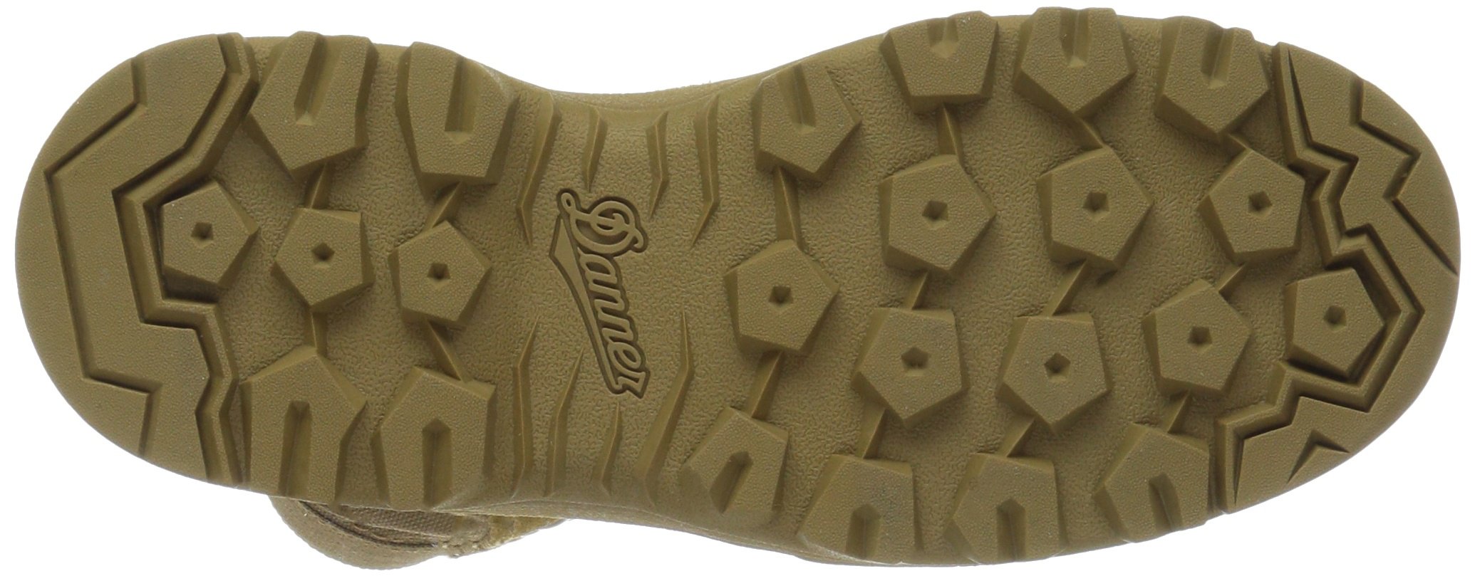 Danner Tanicus Military Boots for Men - Waterproof Rough-Out Leather & 1000D Nylon Tactical Boots with Slip-Resistant Outsole & Comfort Footbed - AR 670-1 Certified Combat Boots for Hiking, Work & Outdoor Activities