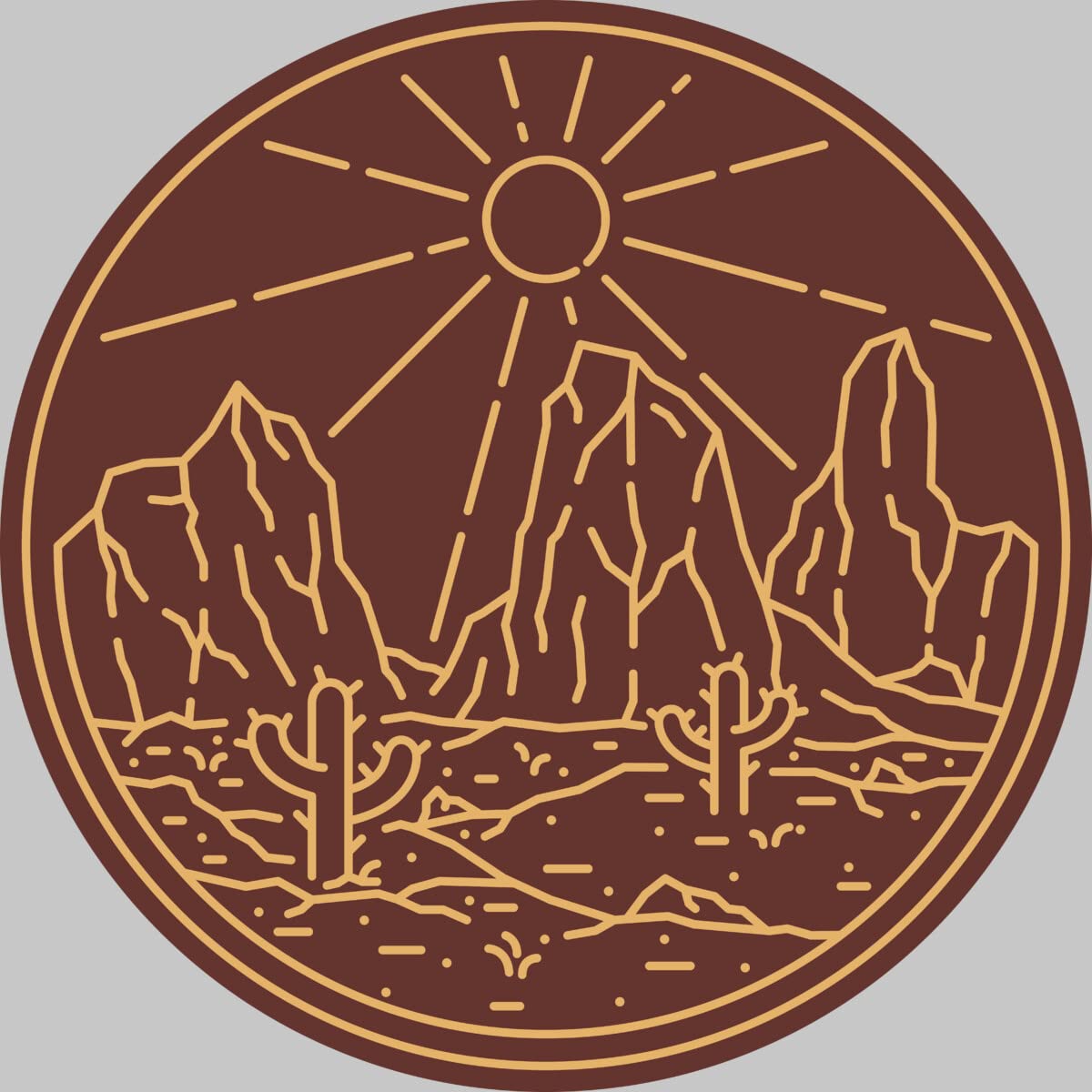 Quilimo Beauty Desert Graphic T-Shirt for Men | Premium Cotton Tee | Casual & Streetwear Style | Perfect for Everyday Wear & Outings
