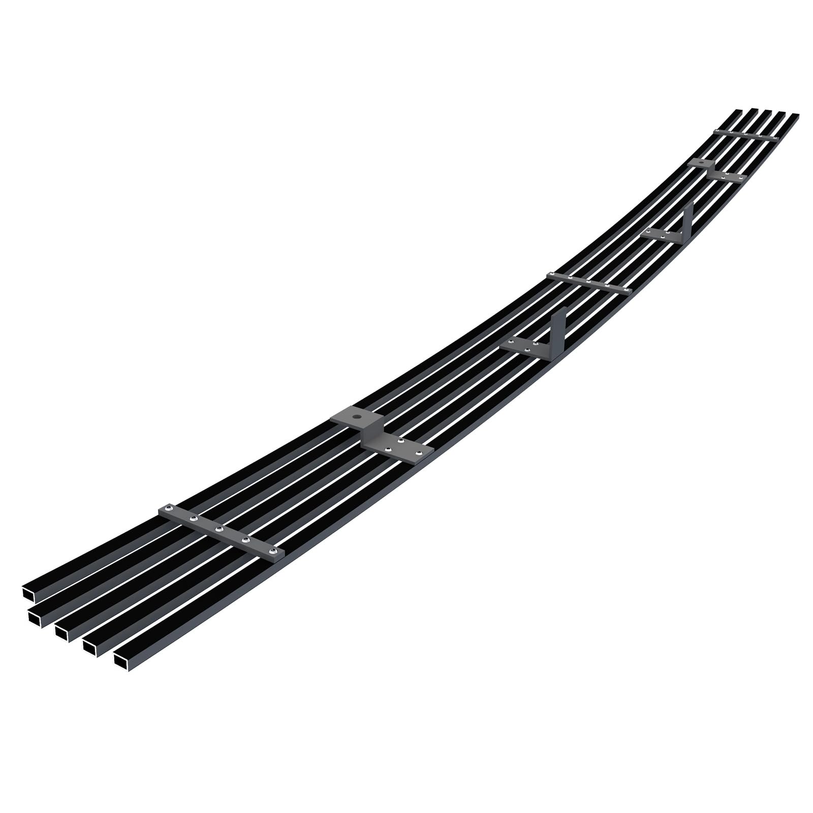 APS Black Billet Front Grill Grille Insert Compatible with Toyota Tacoma 2005-2011 Models - Lower Bumper Replacement - T85461H - Upgrade Your Truck's Style for Off-Road & Daily Driving