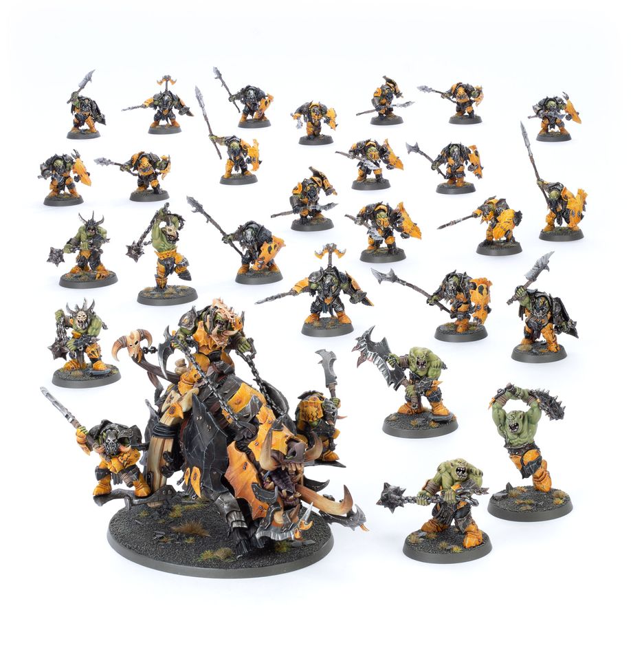 Age of Sigmar Ironjawz Battleforce: Wrekkamob - Orc Army Set for Warhammer Tabletop Battles | Perfect for Wargaming, Collecting & Competitive Play