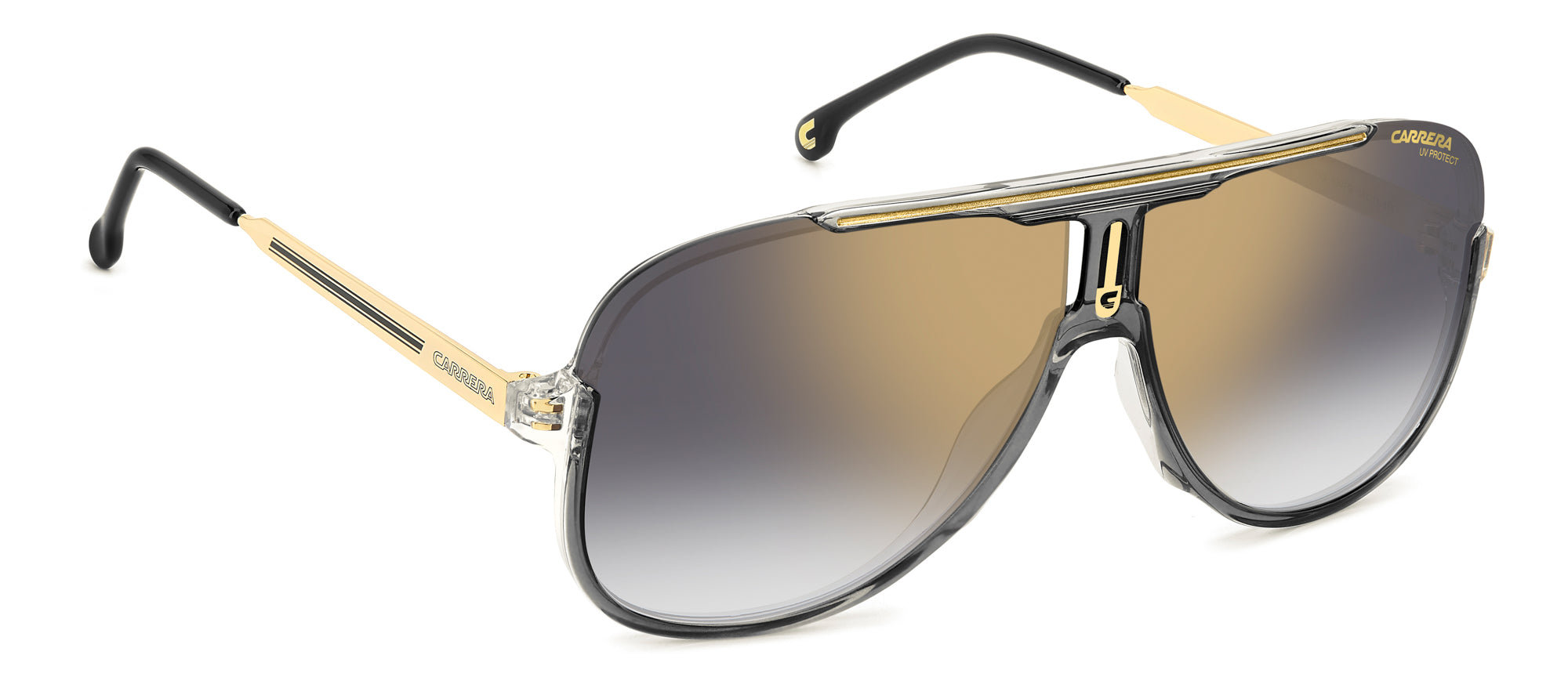 Carrera 1059 S Sunglasses - Polarized UV Protection Sports Sunglasses for Men & Women - Perfect for Running, Cycling, Driving & Outdoor Activities