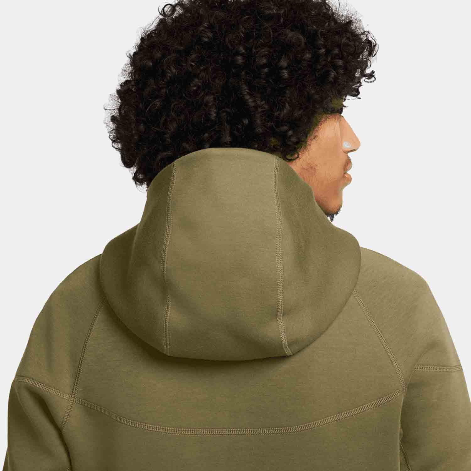 Nike Men's Tech Fleece Windrunner Full Zip Hoodie - Lightweight, Warm & Breathable for Running, Gym & Casual Wear