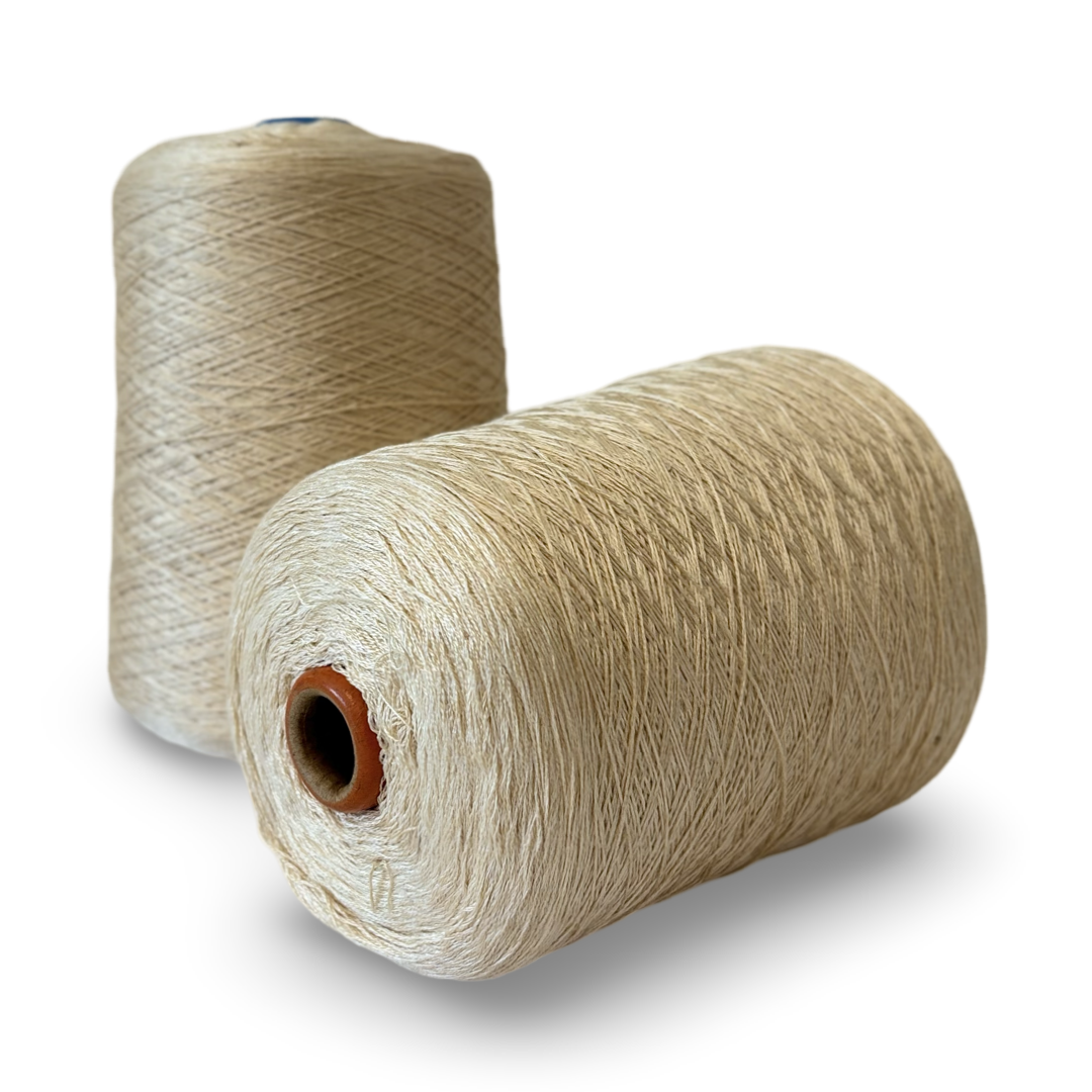Premium Mulberry Silk Yarn for Knitting & Crochet - 6 Ply Lace Weight (6,000 Yards, 1lb Cone) - Perfect for Scarves, Shawls & Delicate Lace Projects