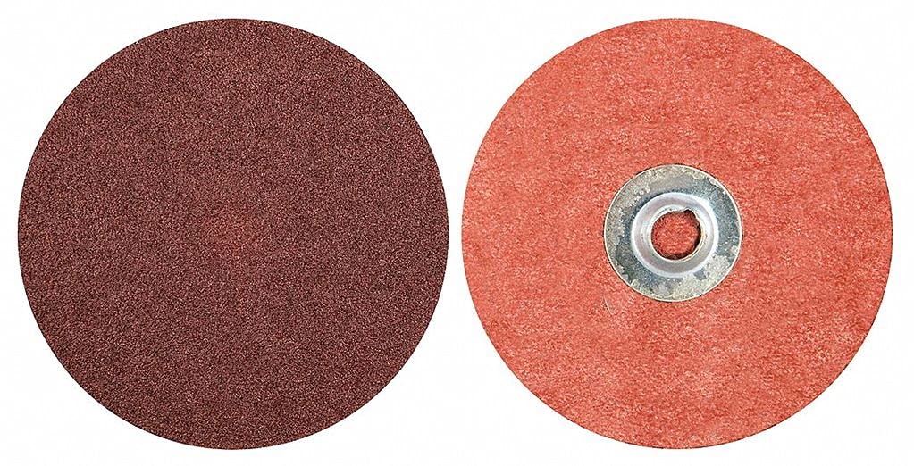 Merit Quick Change Coated Disc - Type 2 TSM Turn-On/Off Disc Attachment System (Model 69957399659) for Metal Grinding, Sanding & Surface Preparation