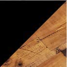 Black Frame/Natural Fir Top