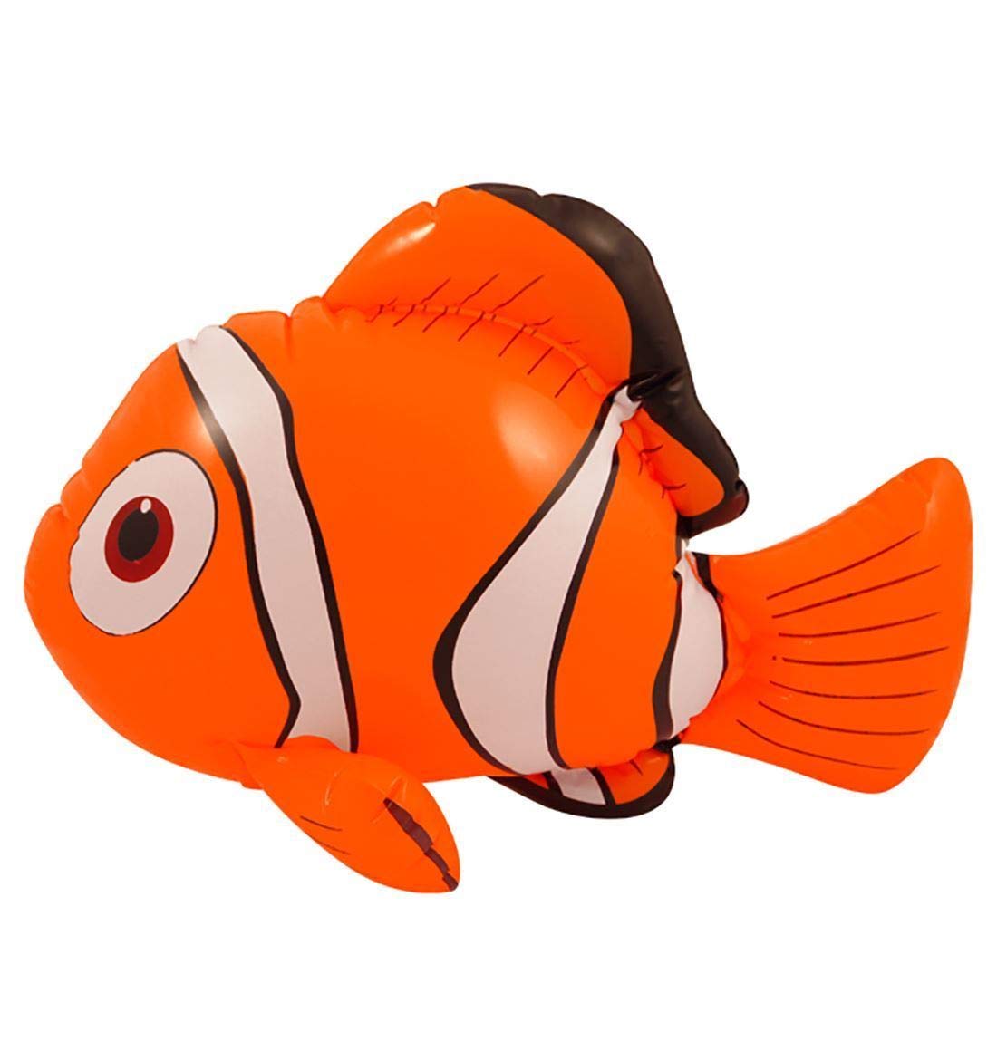 Inflatable Clown Fish Costume Accessory - Fun Blow Up Party Hanger for Beach, Hen & Stag Parties, Halloween & Cosplay - Perfect Decoration & Dress Up Prop for Adults & Kids