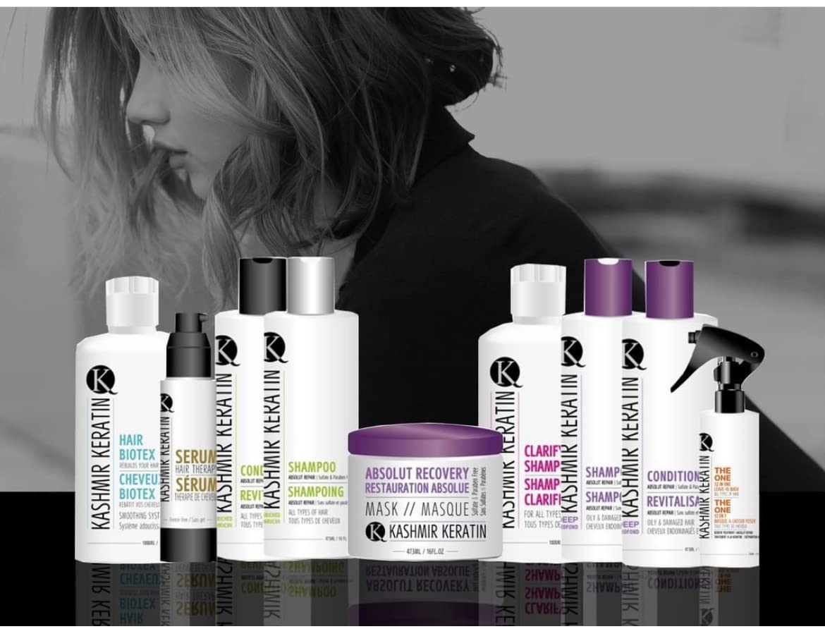 Best Hair Care Kit for Damaged Hair - Extreme Repair Shampoo & Deep Moisturizing Conditioner Set (16oz Each) | Salon-Quality Treatment for Dry, Frizzy & Color-Treated Hair at Home